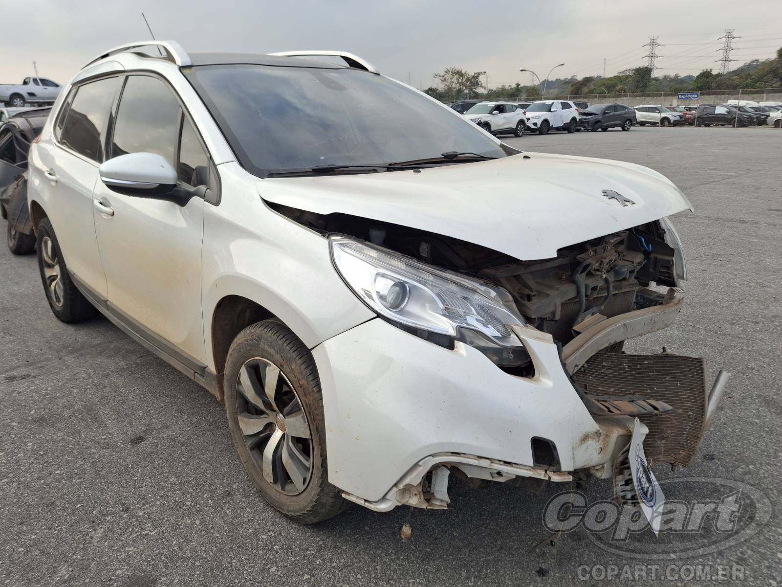 Veículo Peugeot 2008 PEUGEOT 2008 Griffe 1.6 16V VVT 2015 2016 em leilão