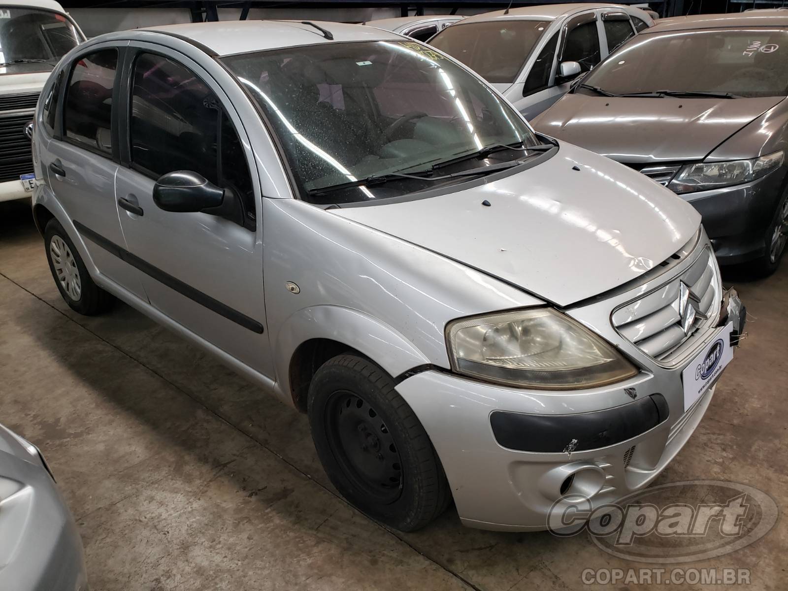Veículo Citroën C3 Citroen C3 GLX 1.4 2008 Pequena Monta 2008 em leilão