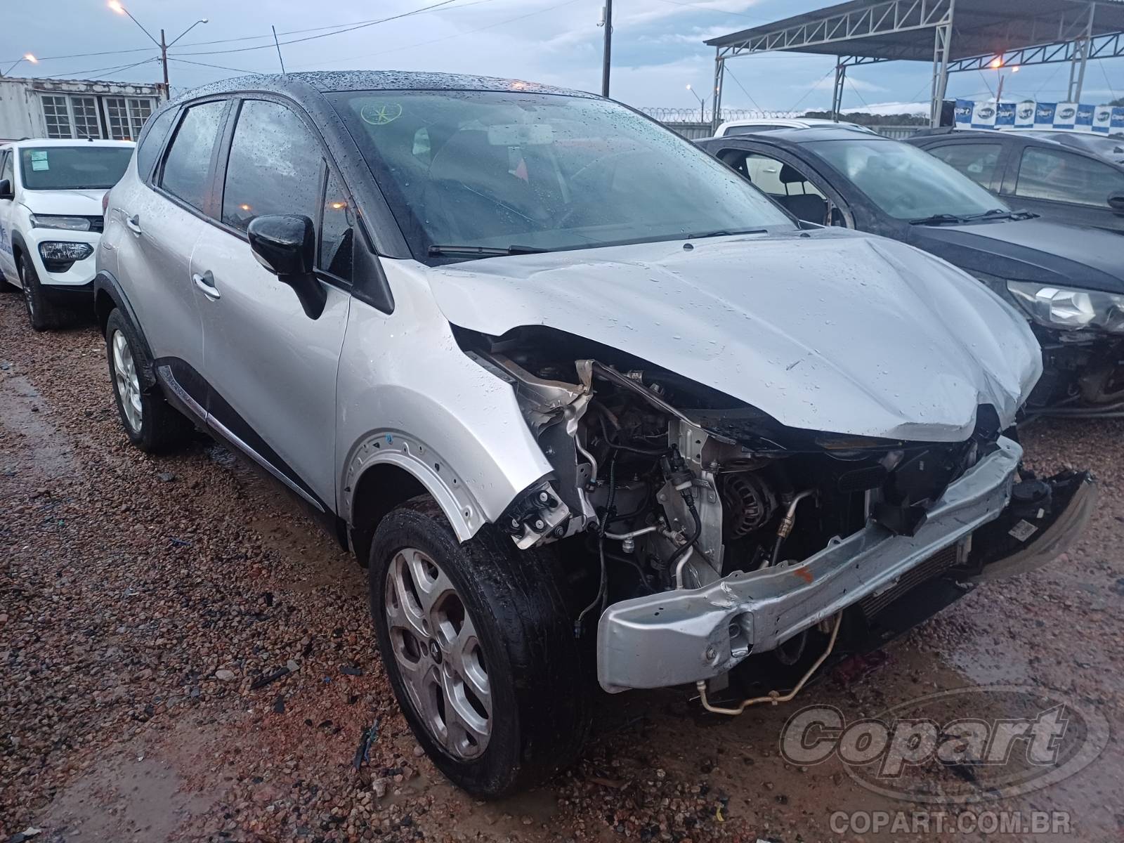 Veículo Renault Captur RENAULT CAPTUR ZEN 1.6 16V SCE 2017 2018 em leilão