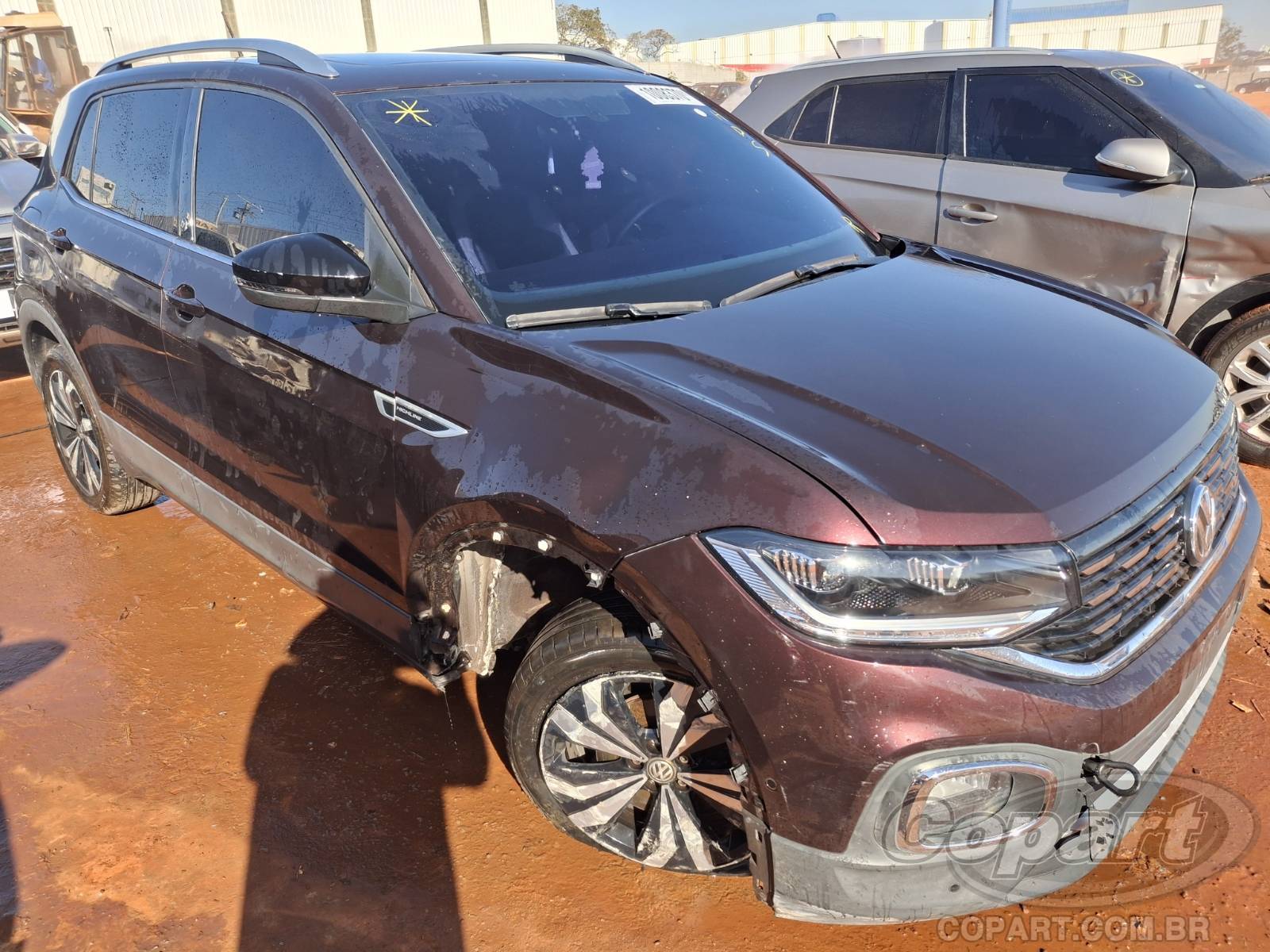 Veículo VW - VolksWagen T-Cross VOLKSWAGEN T-CROSS 2021 2021 em leilão