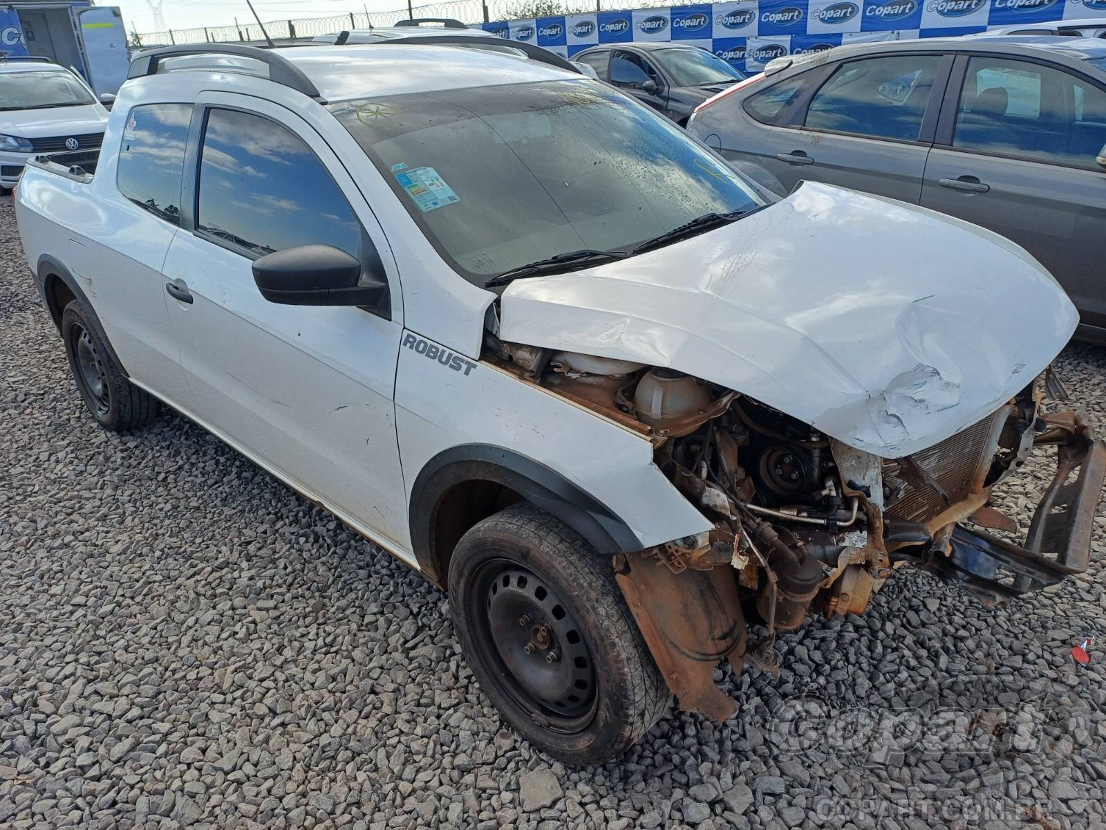Veículo VW - VolksWagen Saveiro VOLKSWAGEN SAVEIRO CD 2018 Conservado 2018 em leilão