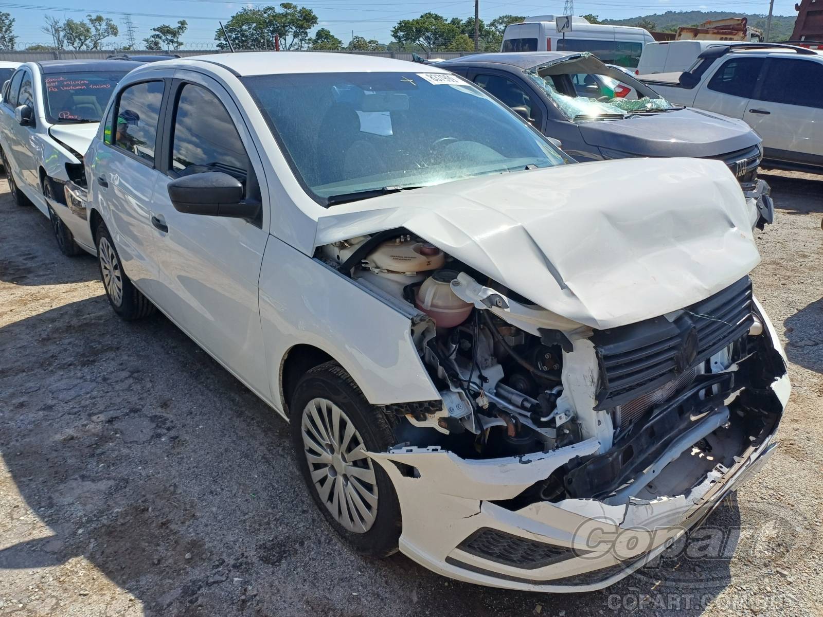 Volkswagen Gol 1.6 MSI 2022 Colisão Média Monta