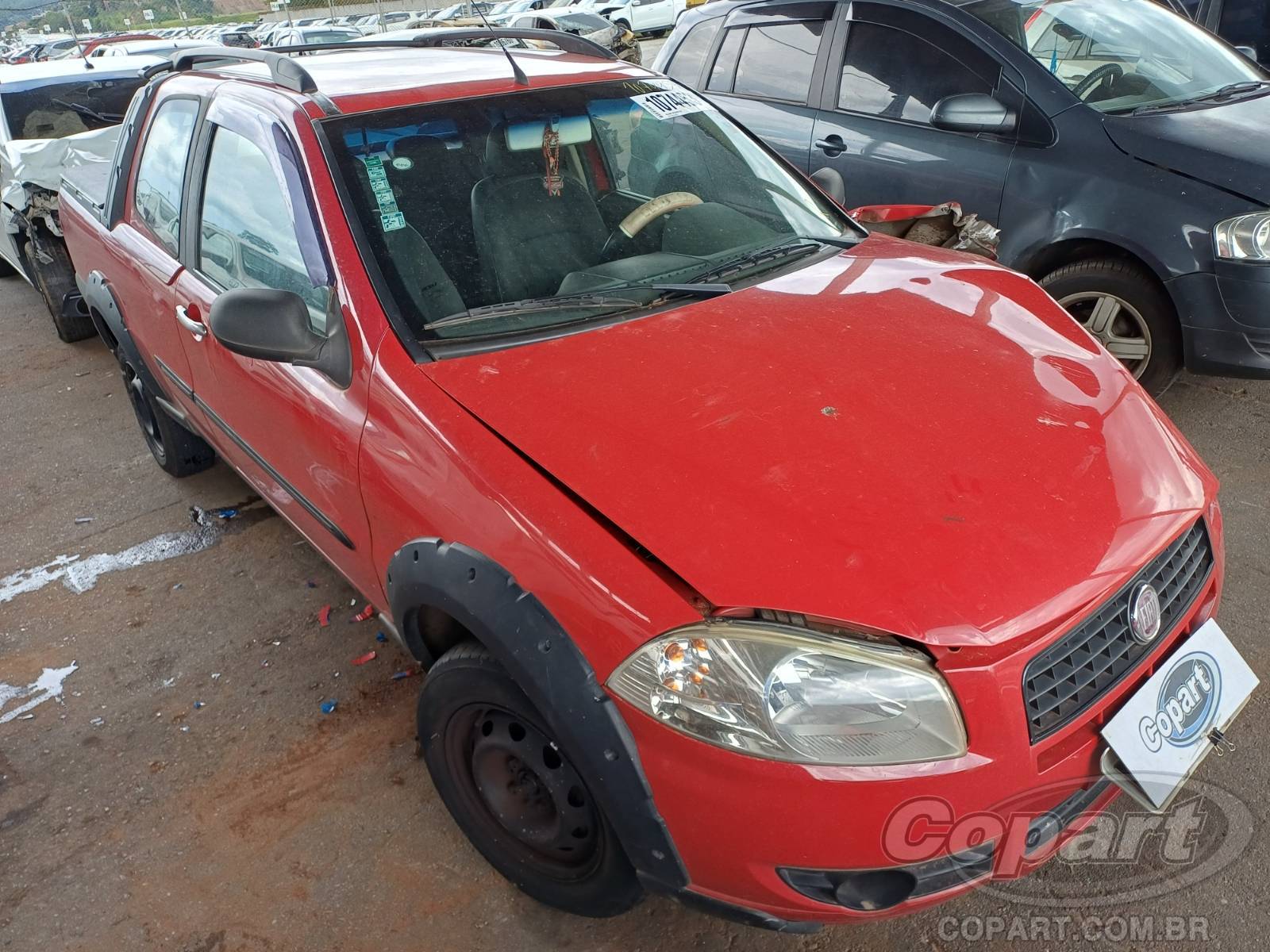 Veículo Fiat Strada Fiat Strada CD Working 1.4 2012 2012 em leilão