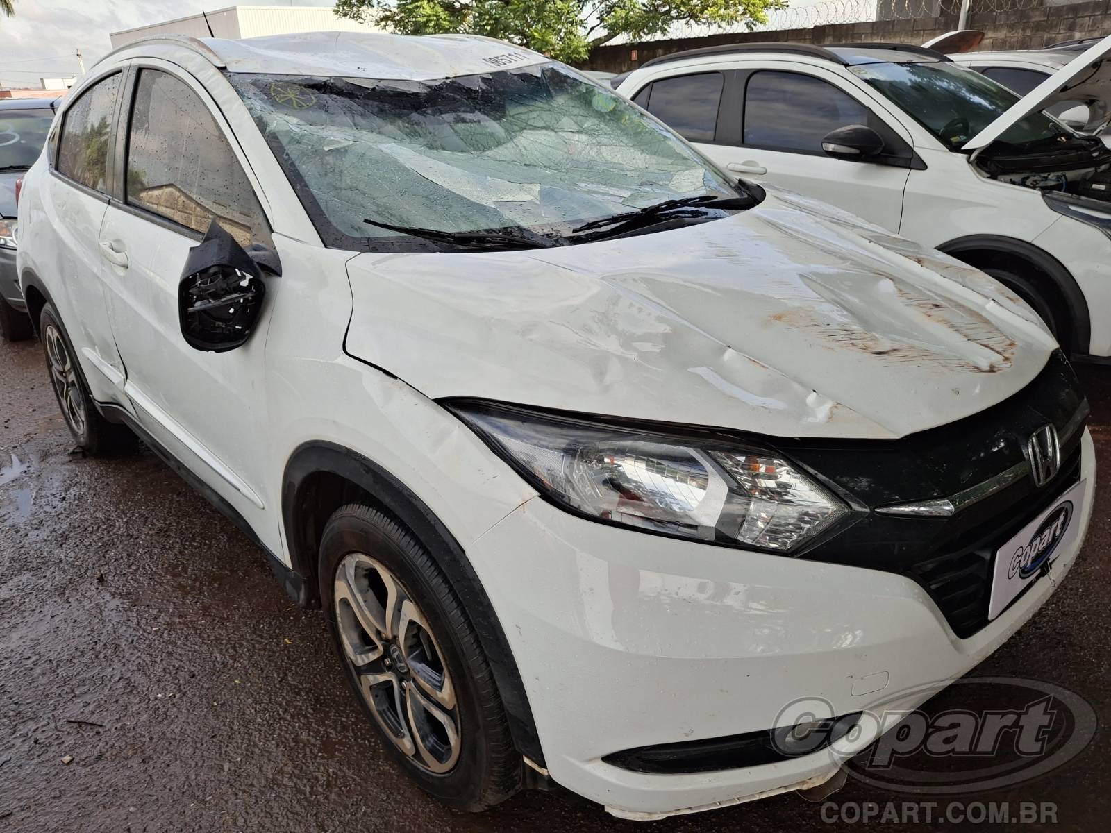 Veículo Honda HR-V Honda HR-V EX 1.8 16V i-VTEC 2016 Médio Dano Capotamento 2016 em leilão