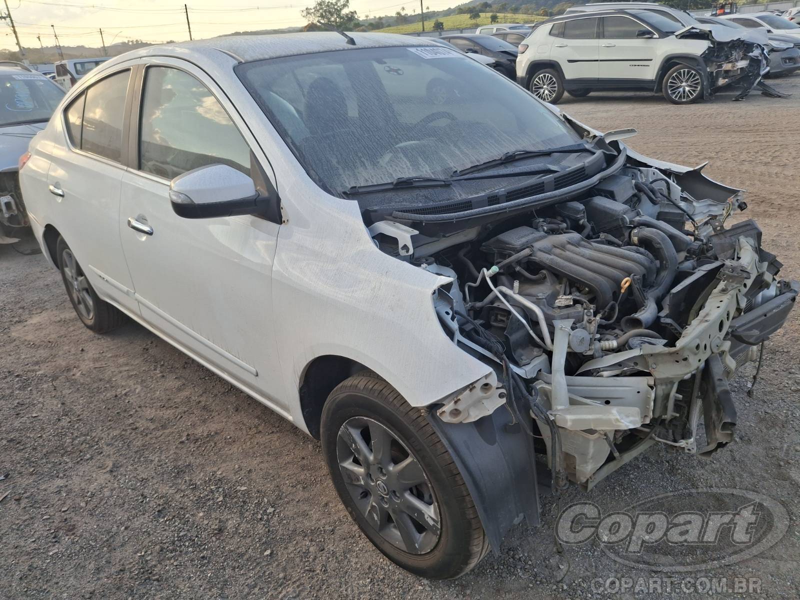 Veículo Nissan Versa Nissan Versa Unique CVT 1.6 16V 2018 2018 em leilão