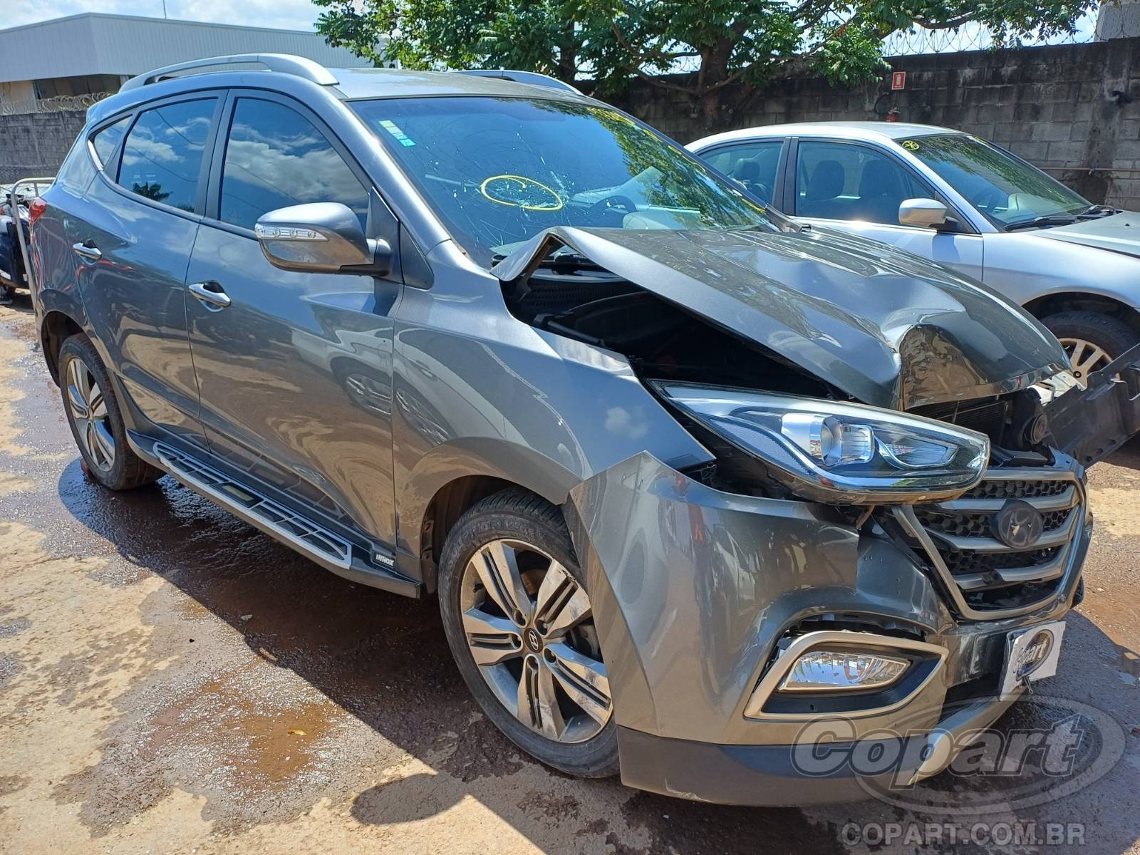 Veículo Hyundai IX35 Hyundai IX35 2.0 2017 Colisão Média Monta 2017 em leilão