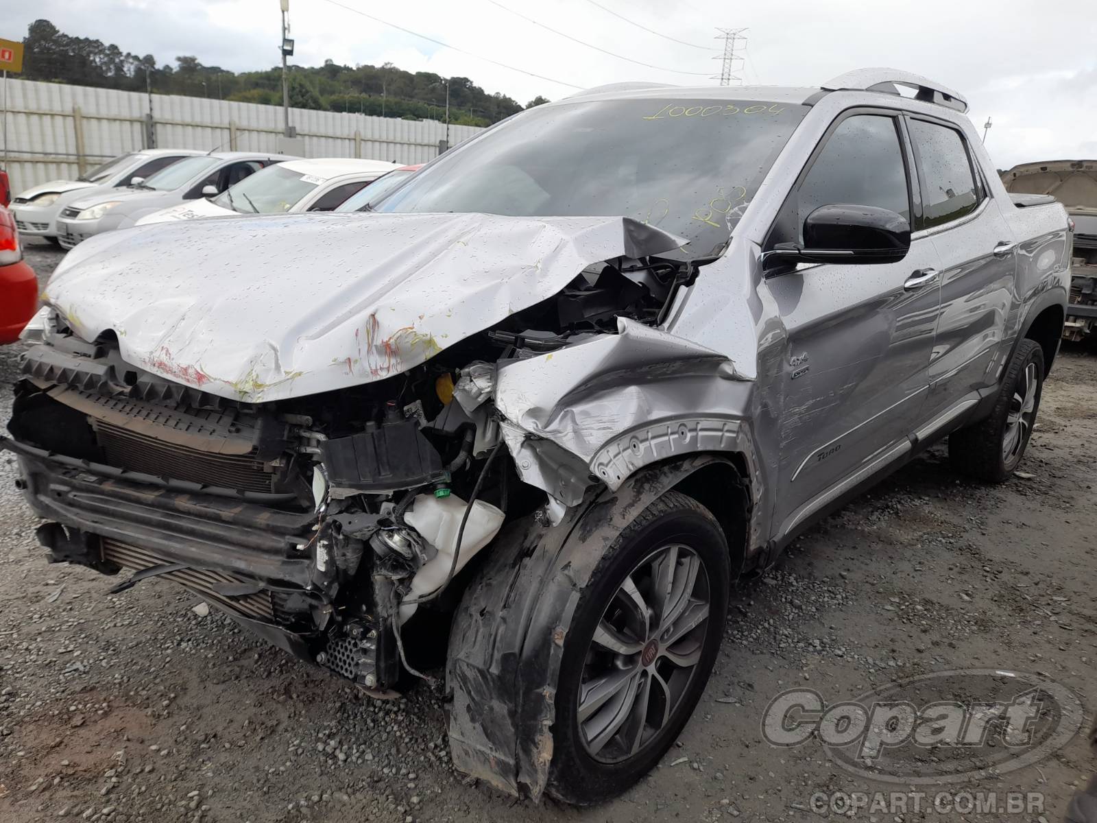 Veículo Fiat Toro FIAT TORO Volcano AT9 2.0 MultiJet Turbo 2021 Diesel 2021 em leilão