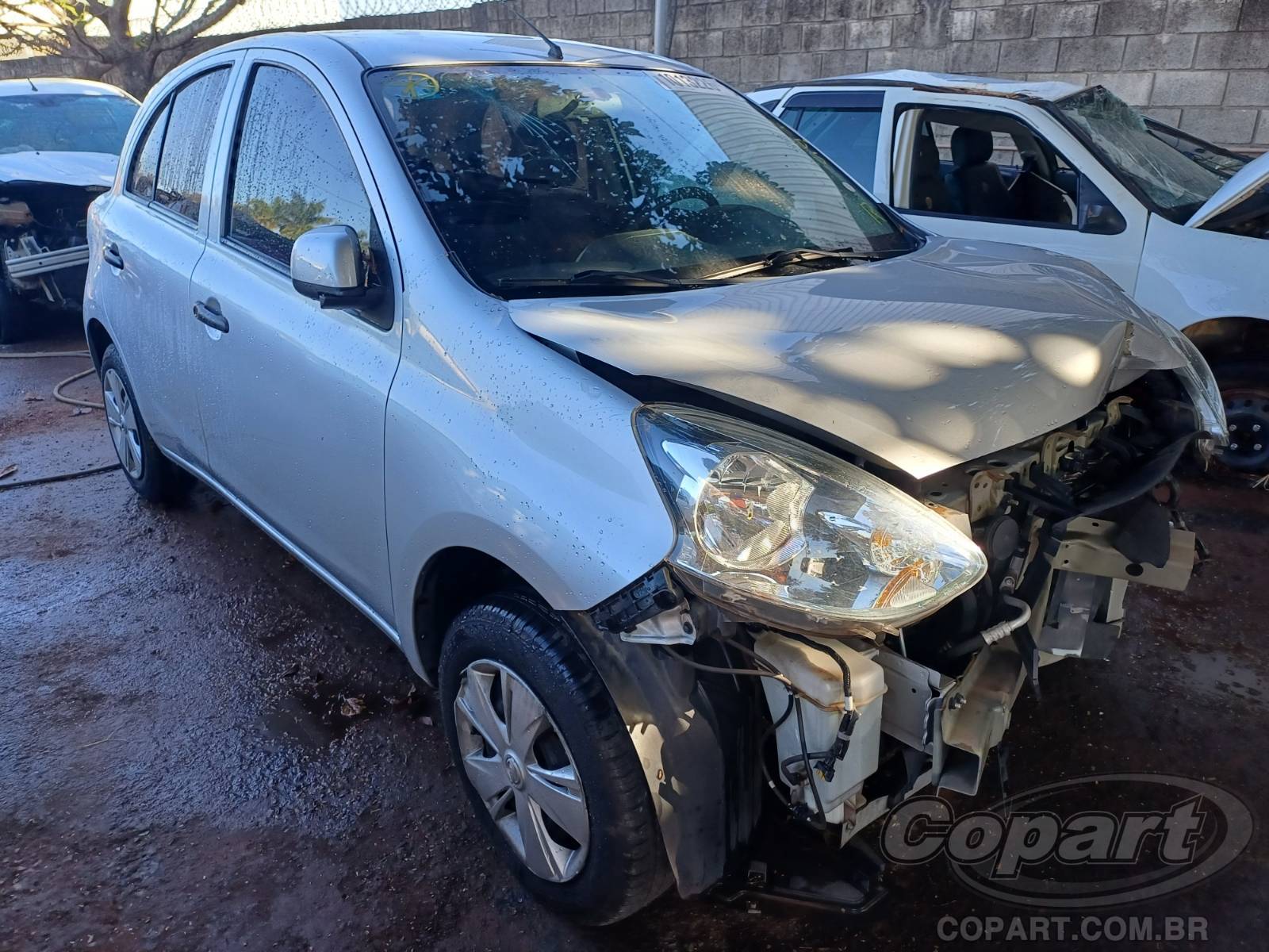 Veículo Nissan March NISSAN MARCH S 1.0 12V 2015 2016 em leilão