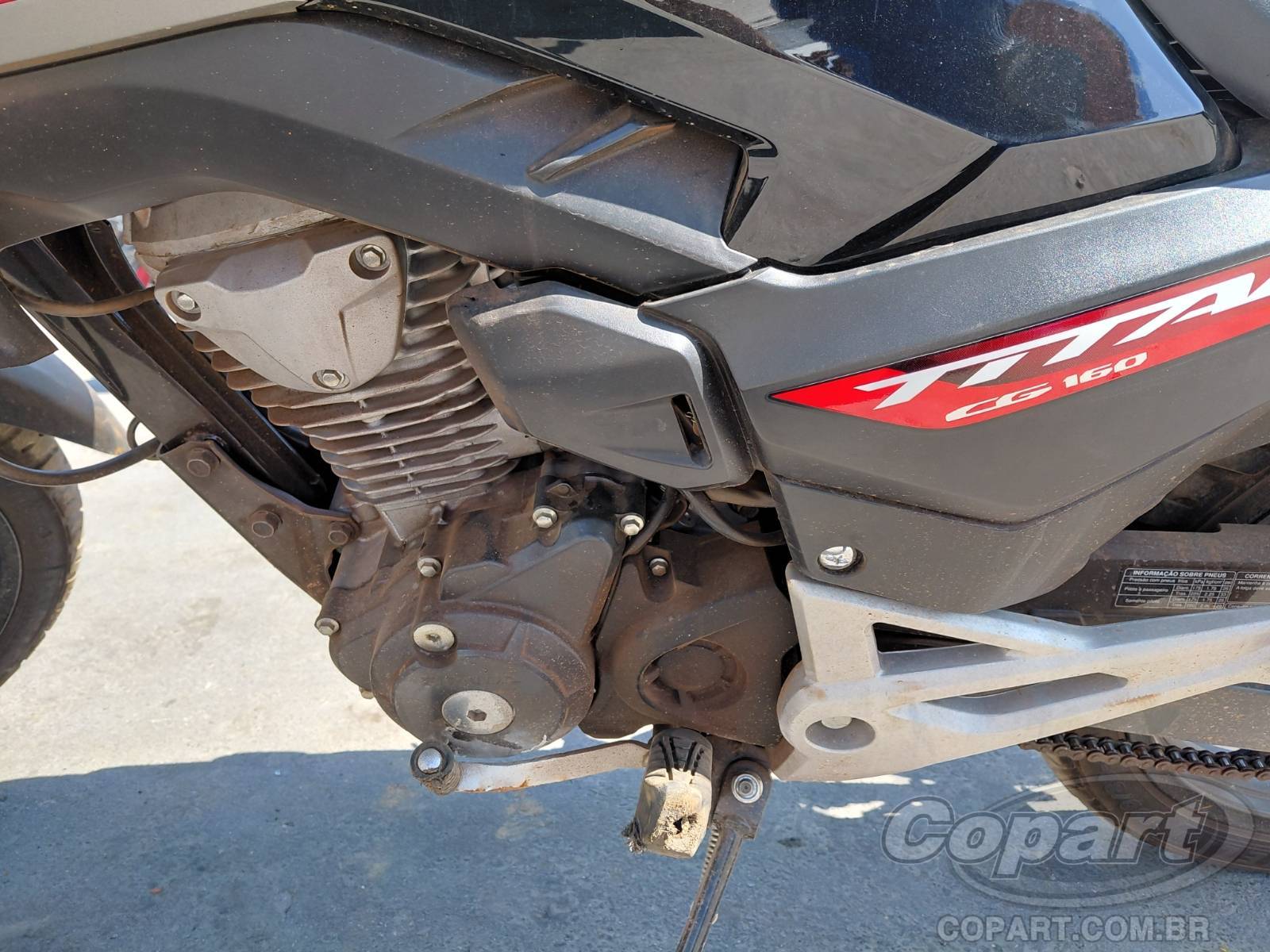 2026 HONDA CG 160 — leilão em Itaquaquecetuba/SP (foto 6)