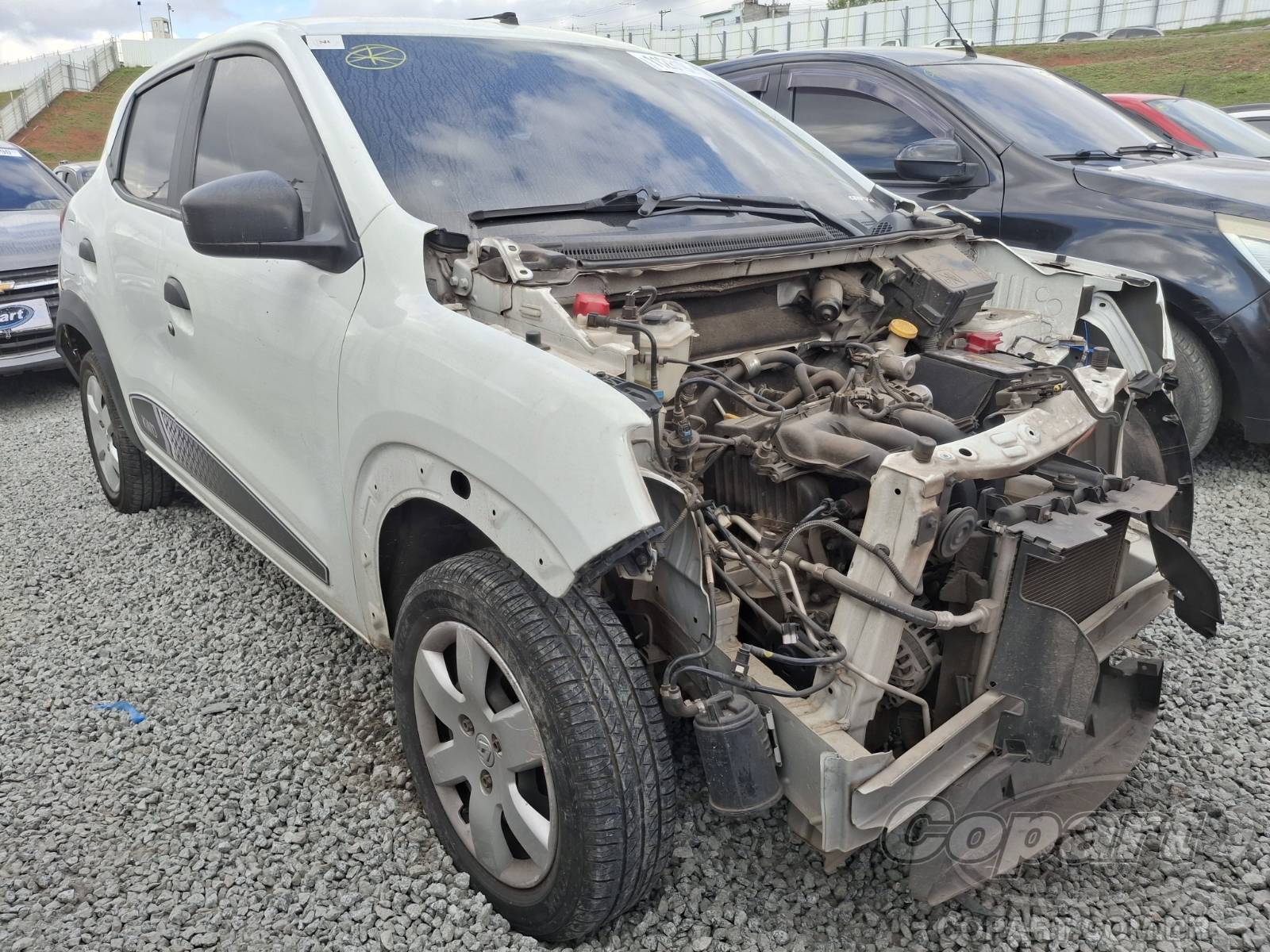 Veículo Renault Kwid RENAULT KWID 1.0 SCE 2018 em leilão