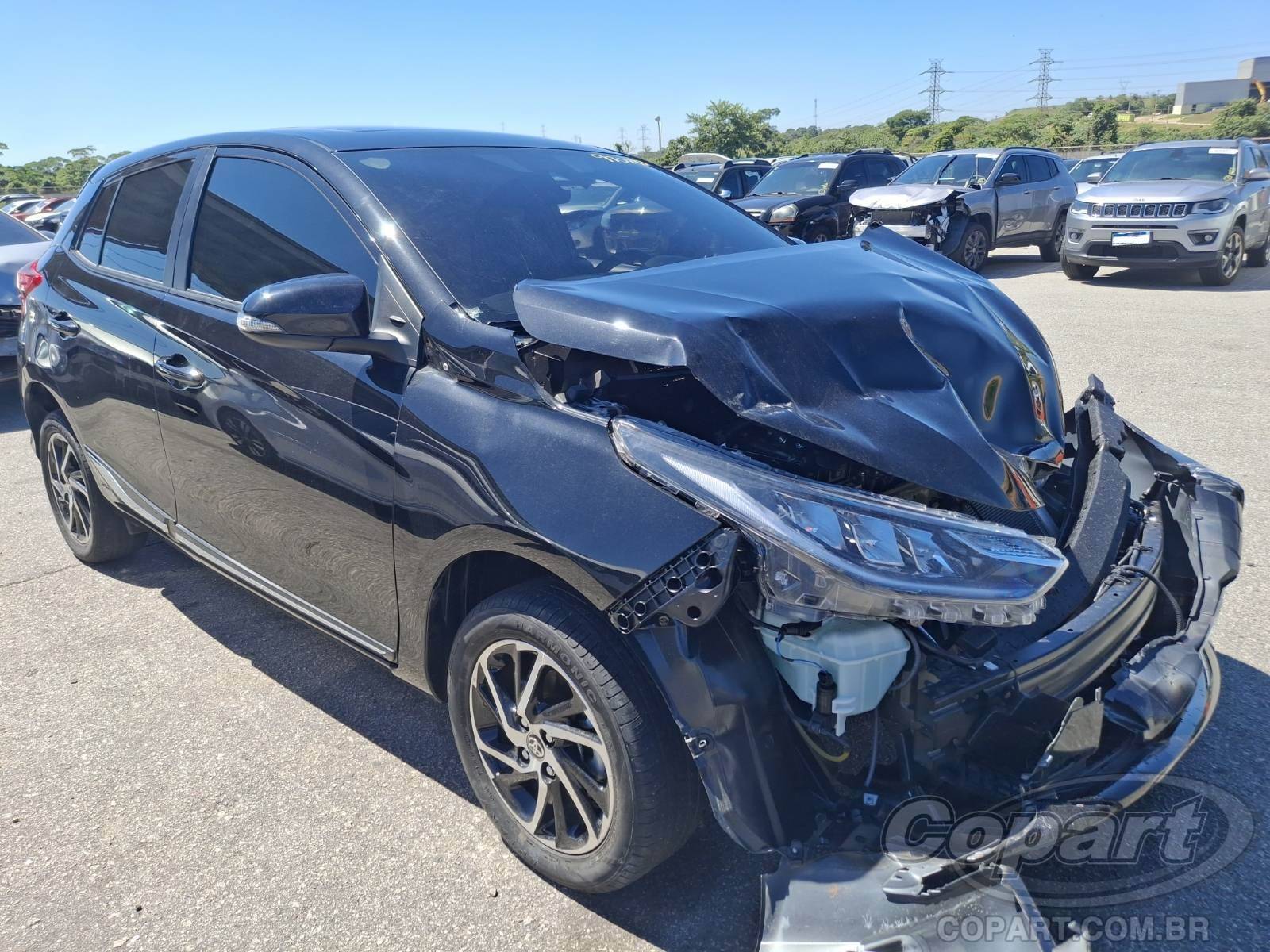 Veículo Toyota Yaris 2025 TOYOTA YARIS XLS 1.5 16V DUAL VVT-I 2025 em leilão