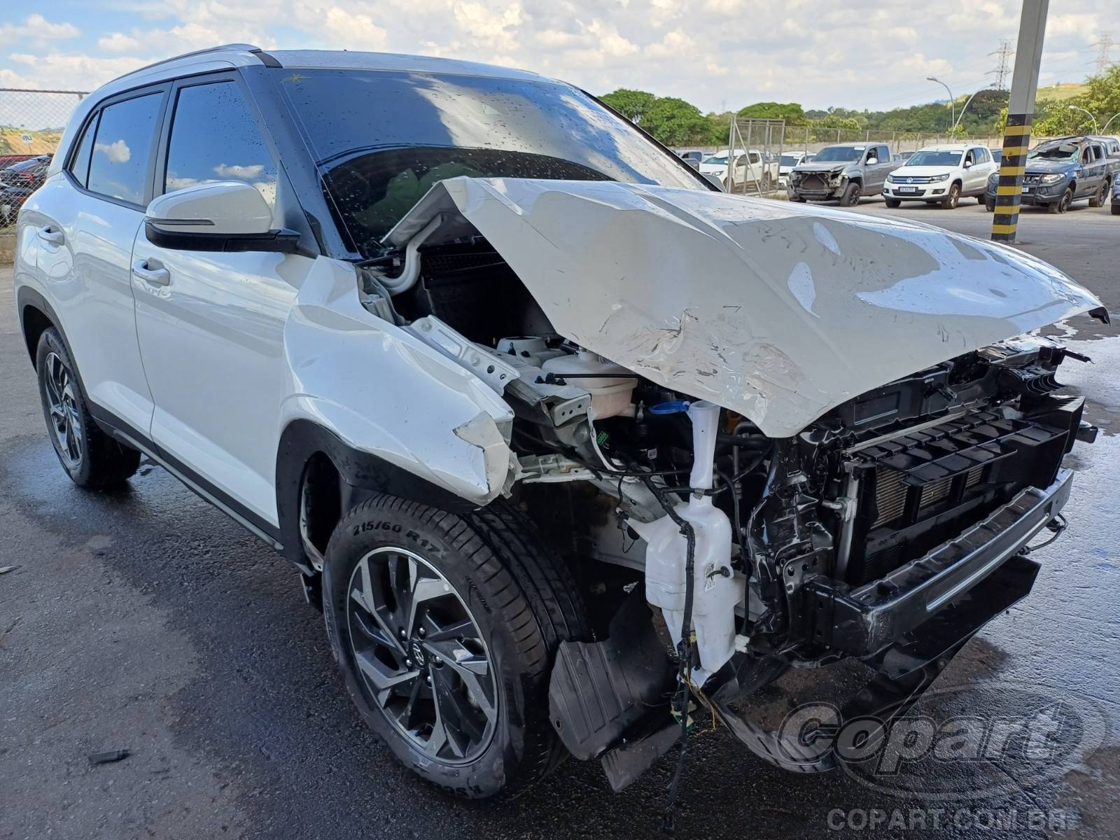 Hyundai Creta Limited 1.0 12V TGDI Turbo 2024 Colisão Média Monta