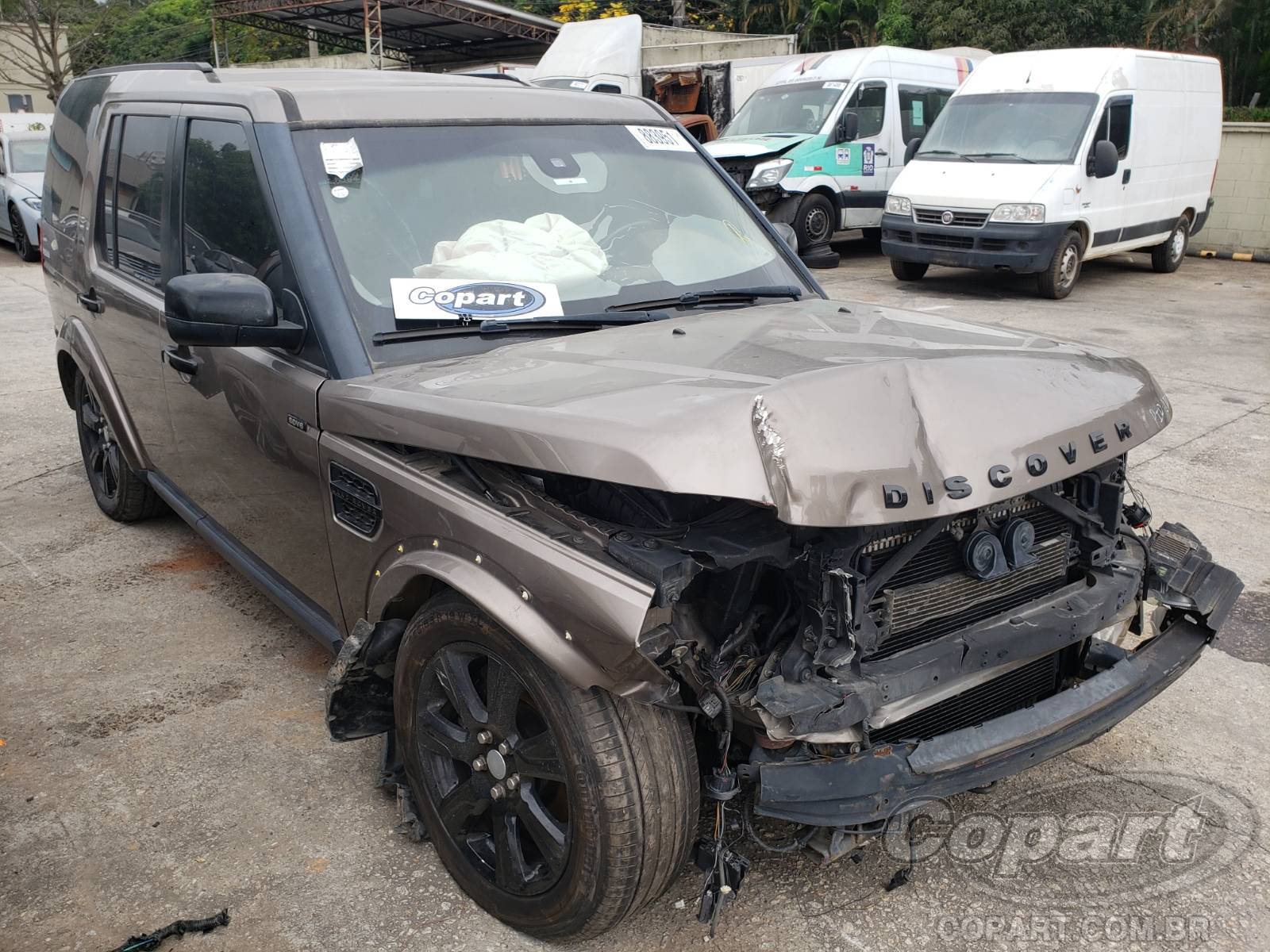 Veículo Land Rover Discovery Land Rover Discovery 2015 3.0 V6 Biturbo Diesel 2015 em leilão