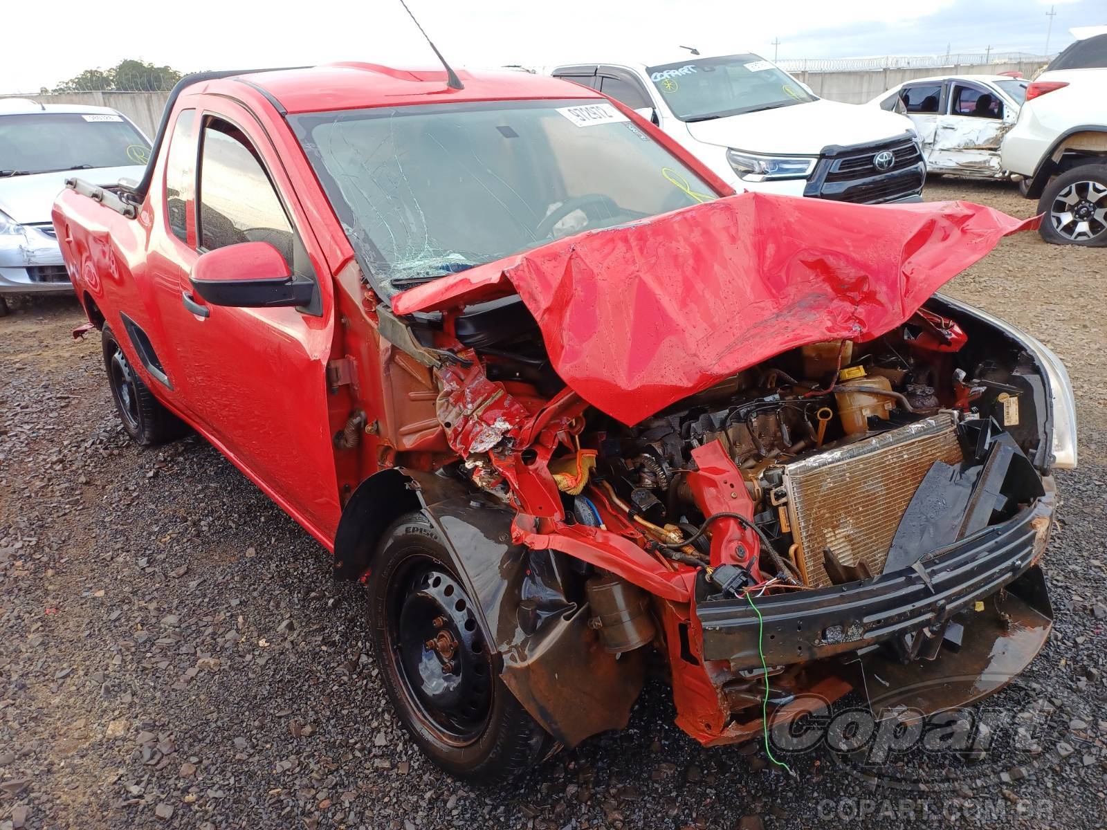 Veículo GM - Chevrolet Montana Chevrolet Montana LS 1.4 Econo.Flex 2015 Colisão Média Monta 2015 em leilão