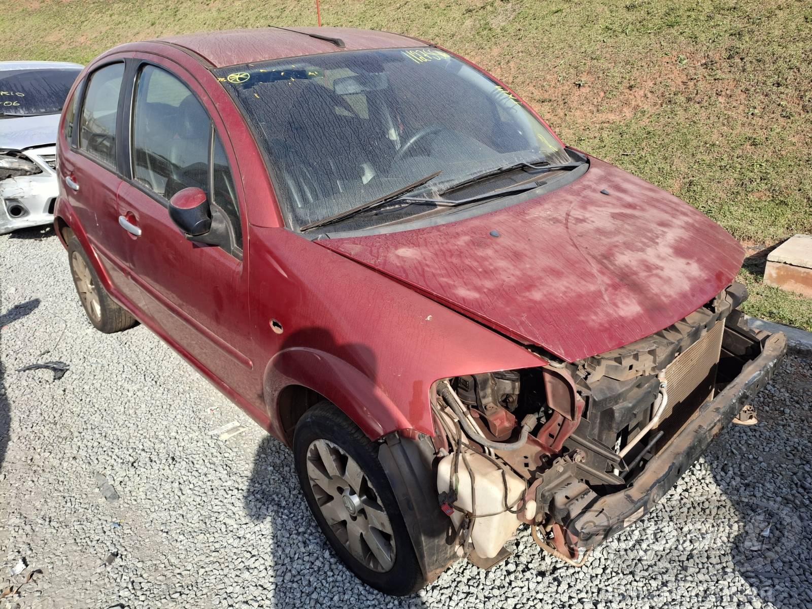 Veículo Peugeot C3 Citroen C3 Exclusive 1.4 2012 Colisão 2012 em leilão