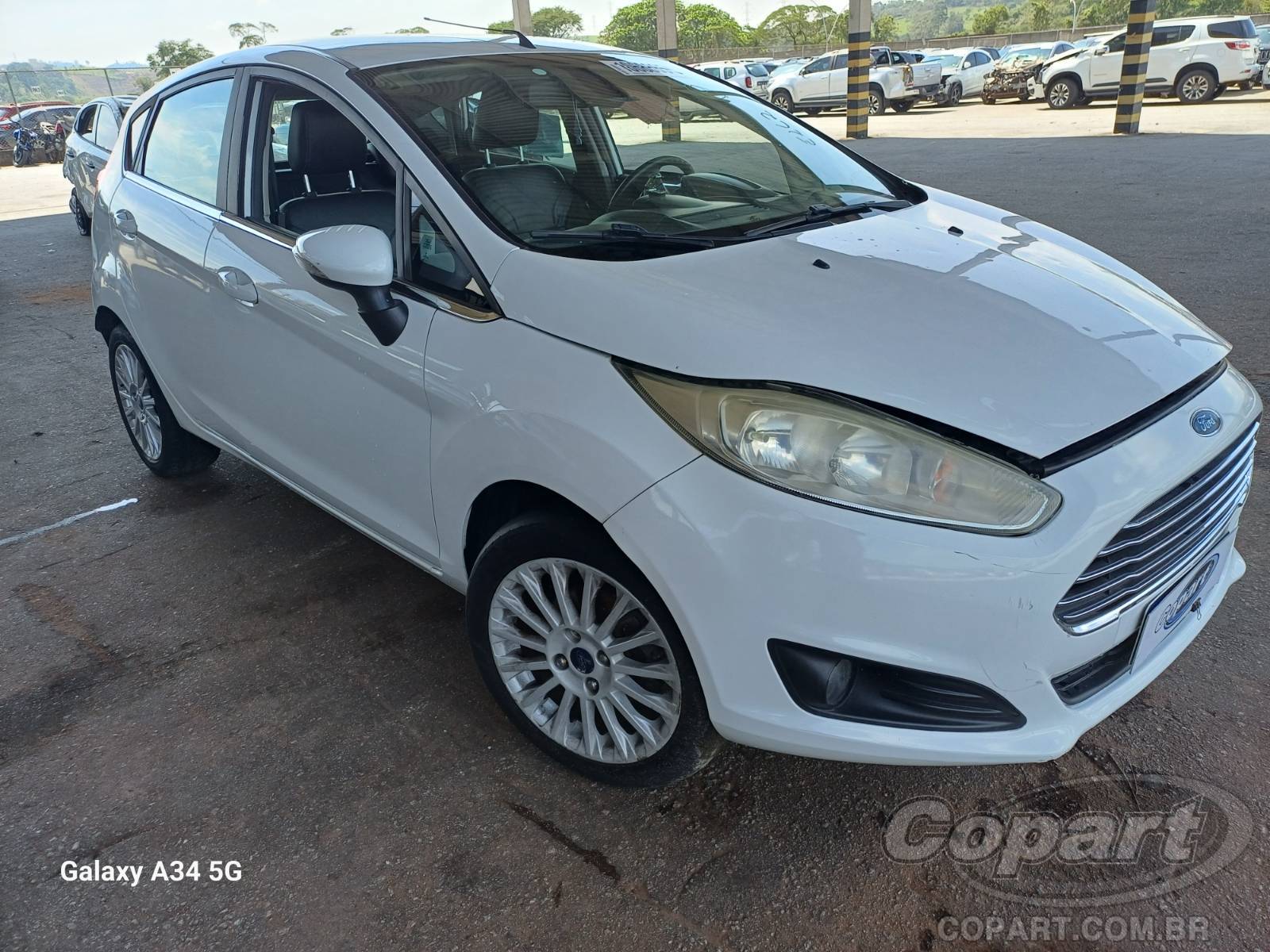 Veículo Ford Fiesta Ford Fiesta Titanium PowerShift 1.6 16V Sigma 2013 2014 em leilão