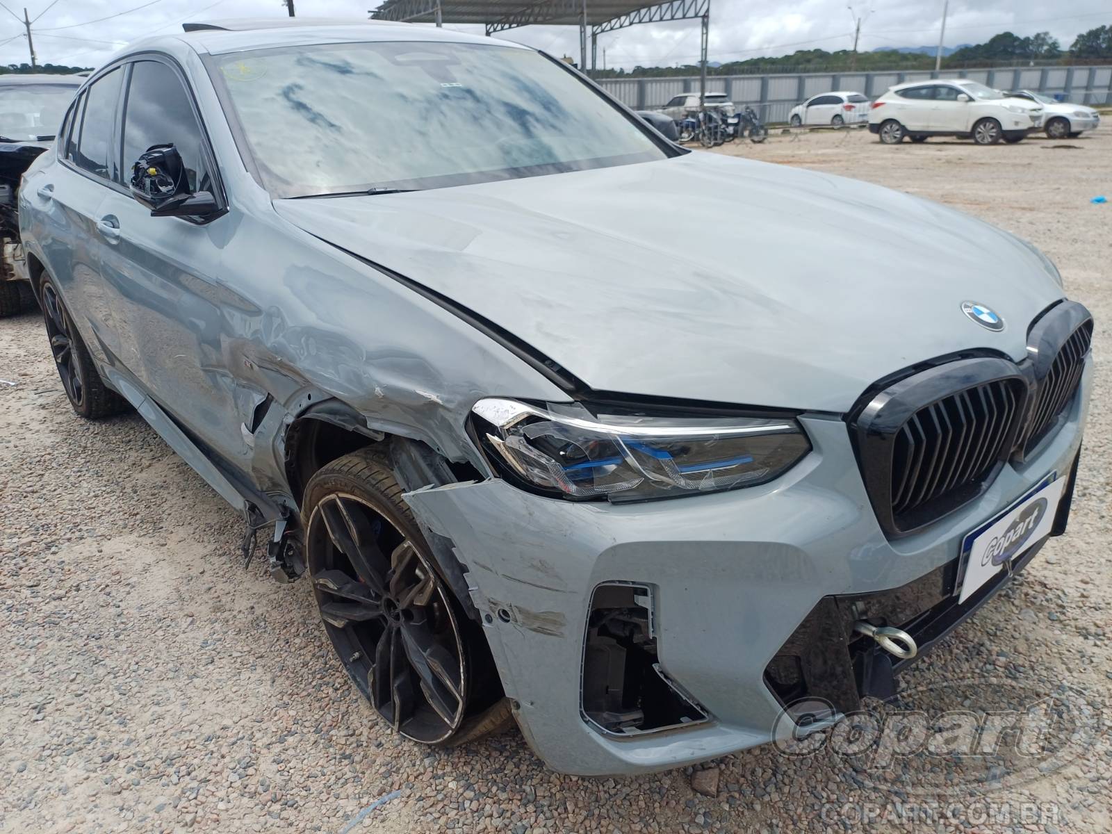 Veículo BMW BMW BMW X4 M40i 3.0 I6 Twin Turbo 2024 Colisão Frontal 2024 em leilão