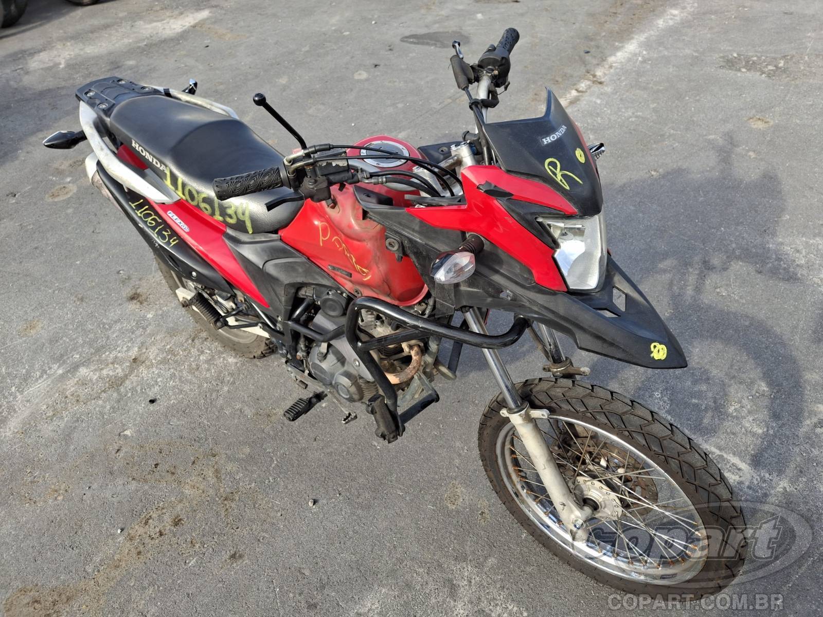 Veículo HONDA Honda HONDA XRE 190 FlexOne 2016 em leilão