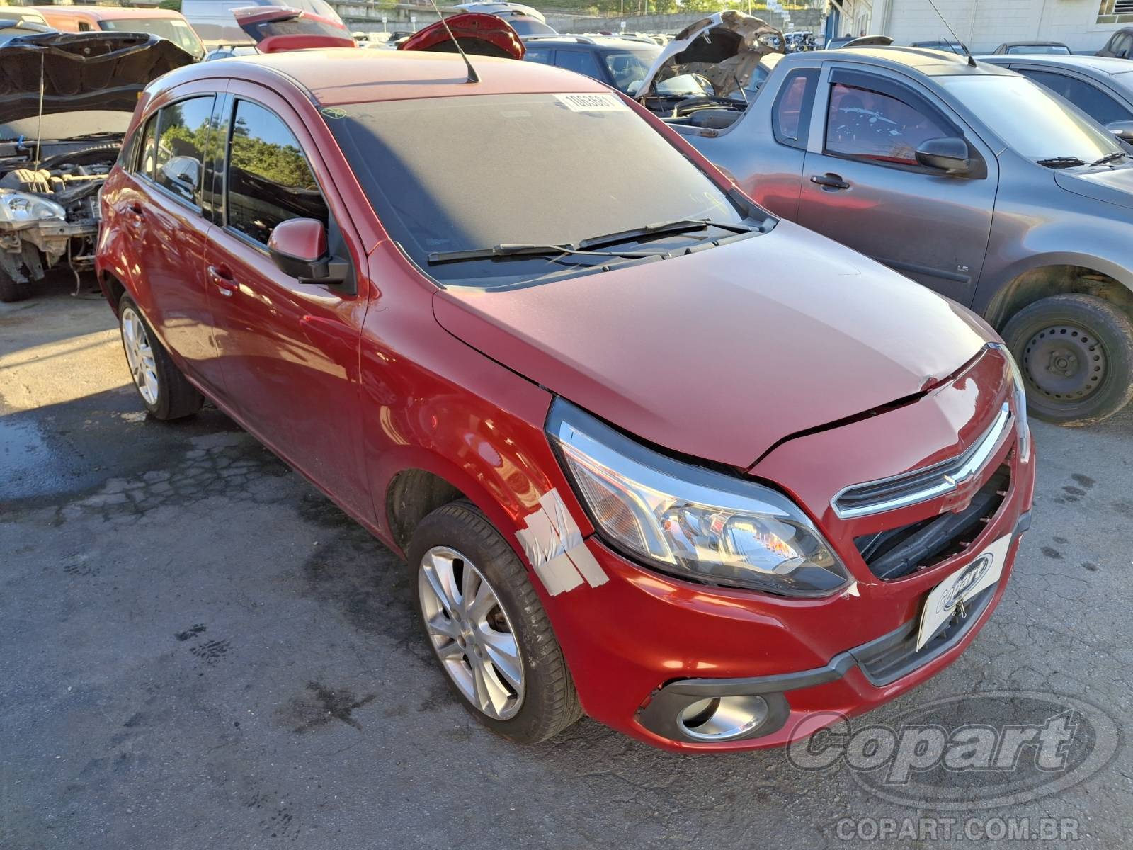 Veículo GM - Chevrolet Agile CHEVROLET AGILE LTZ 1.4 Econo.Flex 2014 2014 em leilão