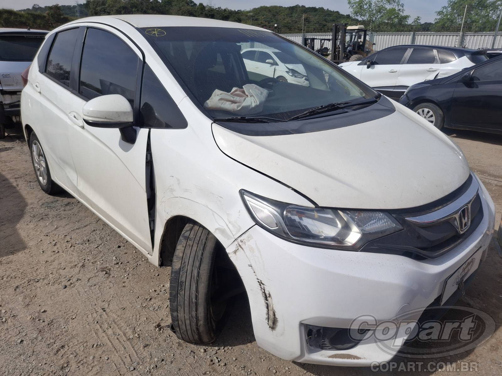 Honda Fit 2016 Flex Lateral - Veículo Recuperável