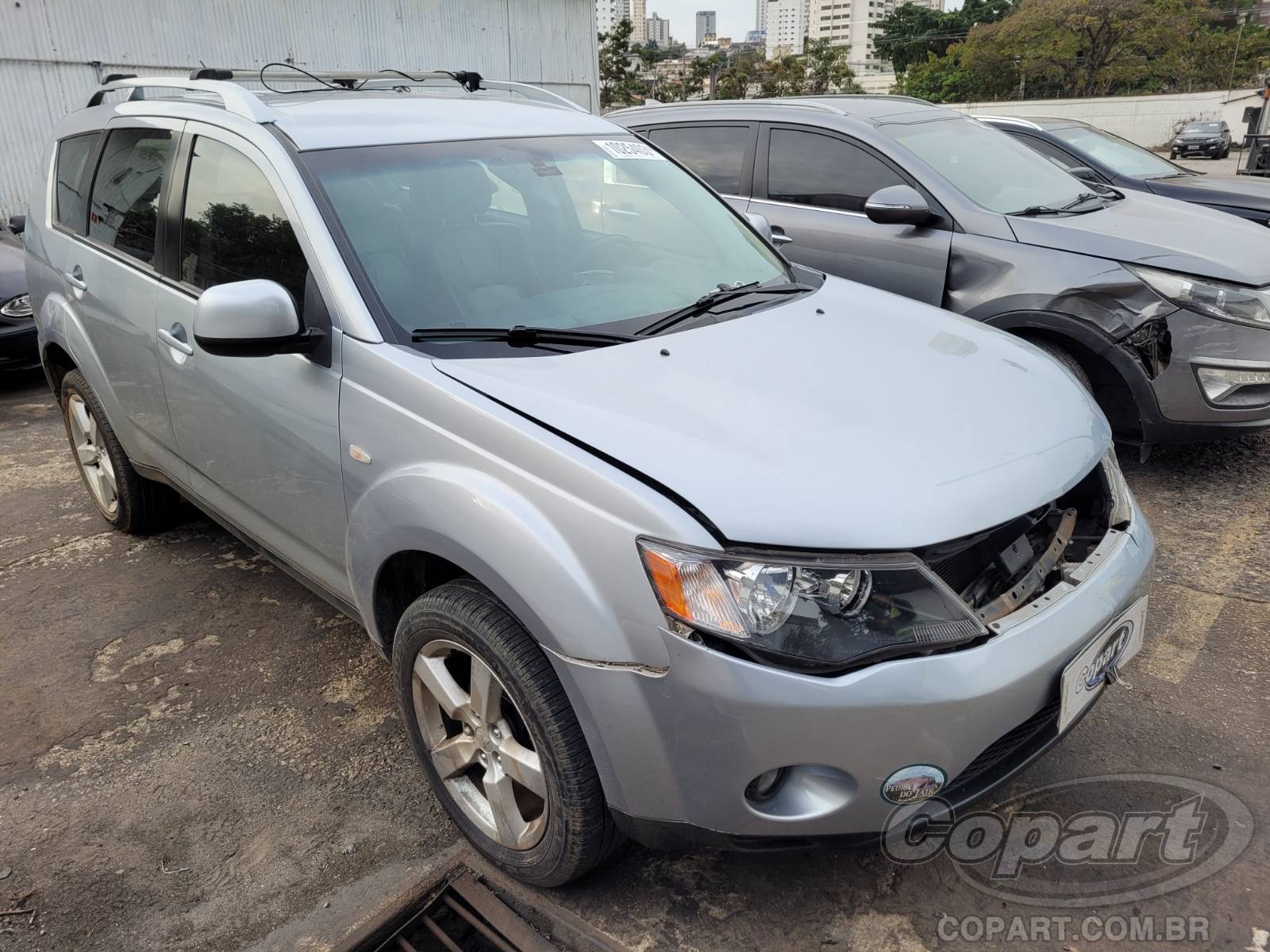 Veículo Mitsubishi Outlander MITSUBISHI OUTLANDER V6 3.0 V6 2008 2008 em leilão