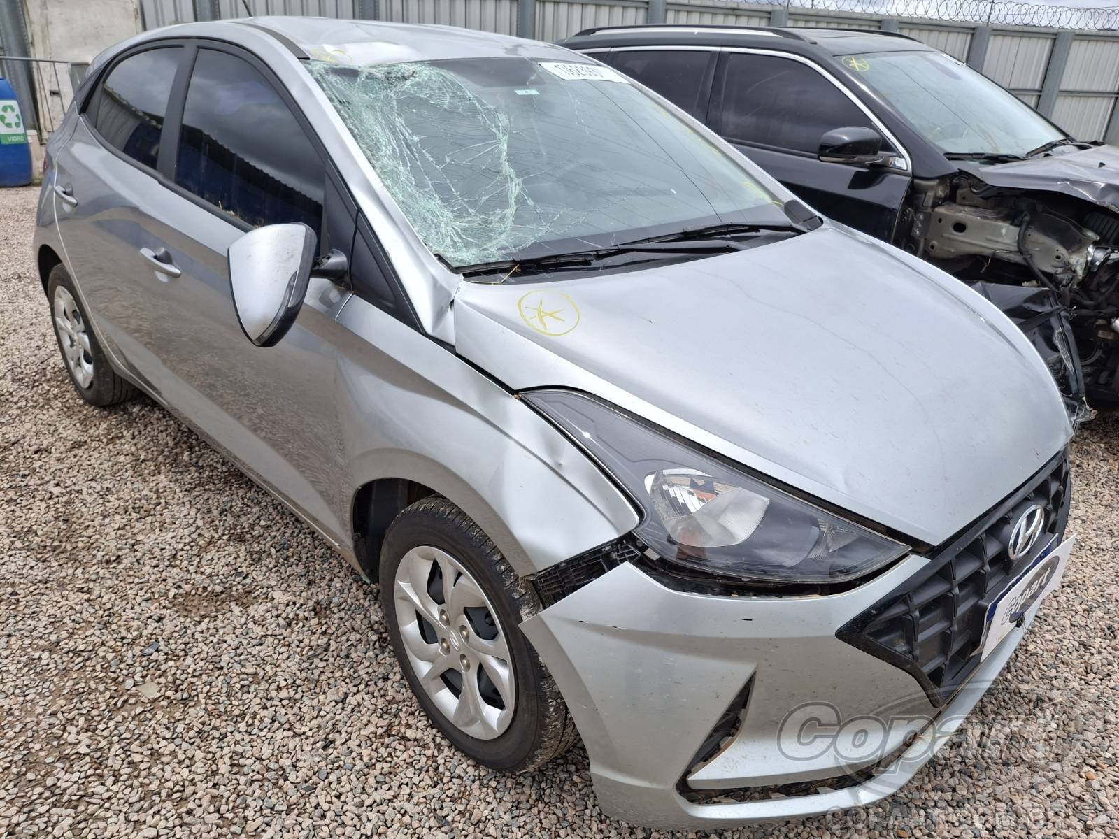 Veículo Hyundai HB20 HYUNDAI HB20 Vision 1.0 12V CVVT 2022 2022 em leilão