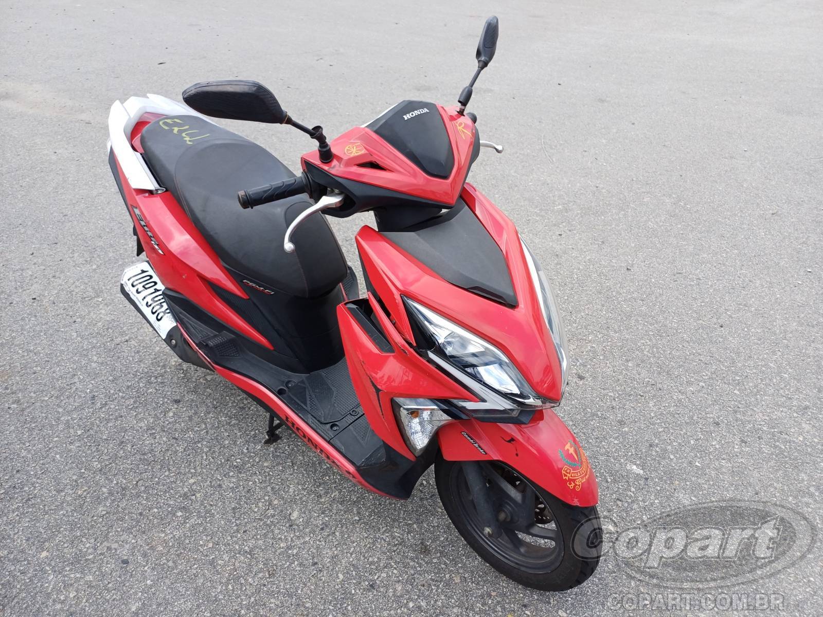 Veículo HONDA Honda HONDA ELITE 125 CBS V-MATIC 2021 em leilão