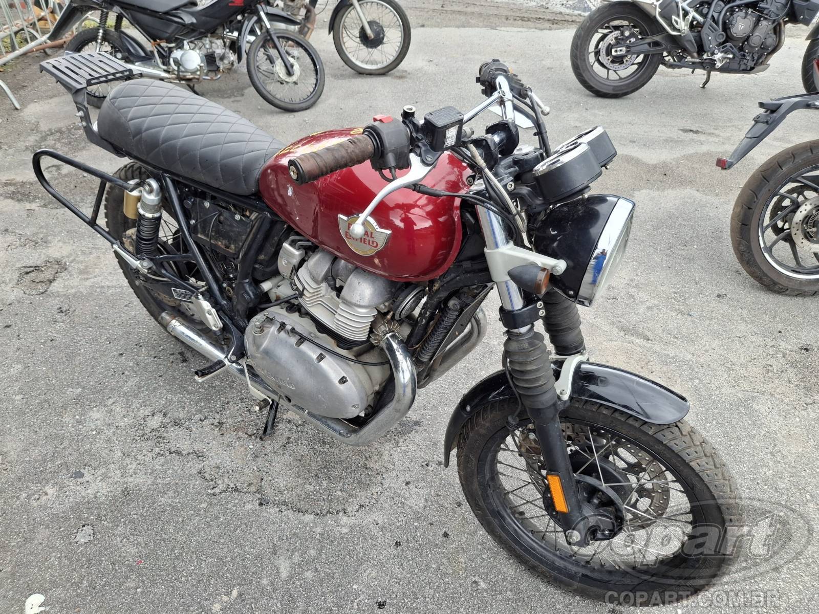 Veículo Royal Enfield INTERCEPTOR ROYAL ENFIELD INTERCEPTOR 650 2022 2022 em leilão