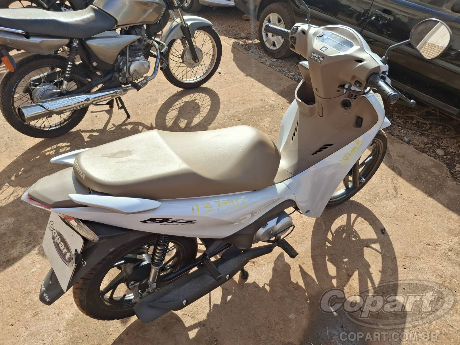 2025 HONDA BIZ 125 — leilão em Goiânia/GO (foto 4)