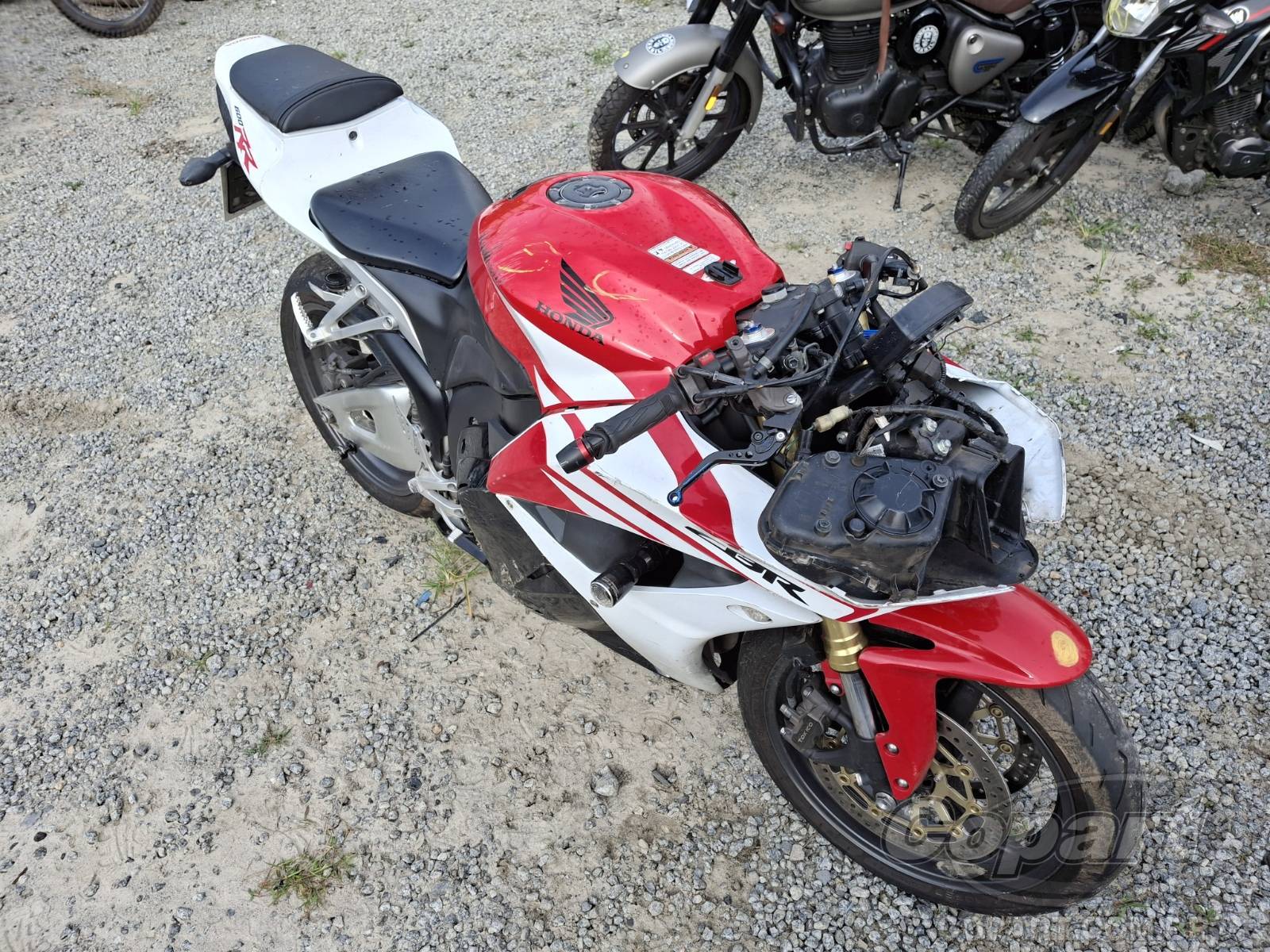 Veículo HONDA CBR Honda CBR 600RR 2012 Pequena Monta 2012 em leilão