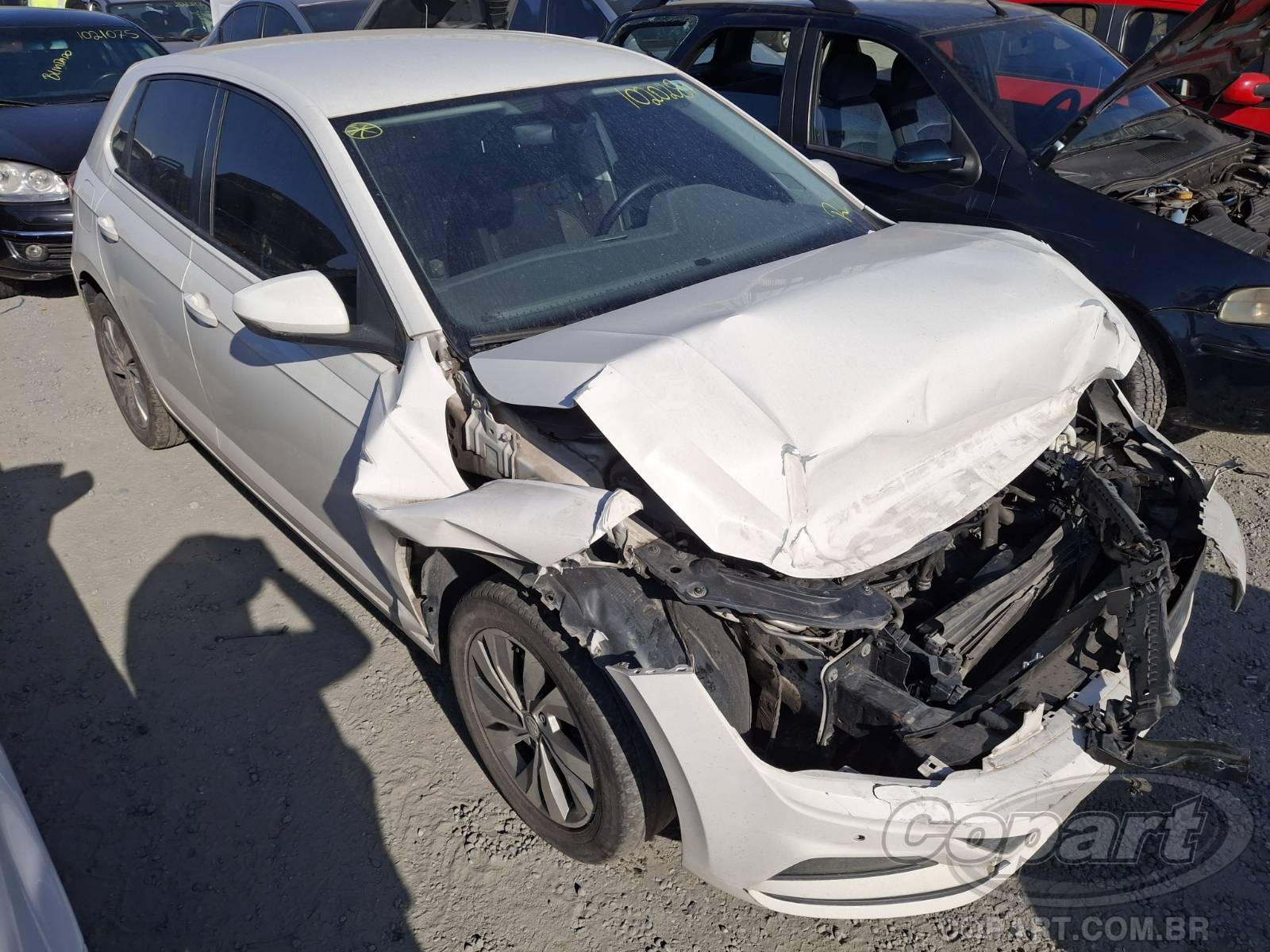 Veículo VW - VolksWagen Polo 2017 VOLKSWAGEN POLO 1.0 12V TSI TURBO 2018 em leilão