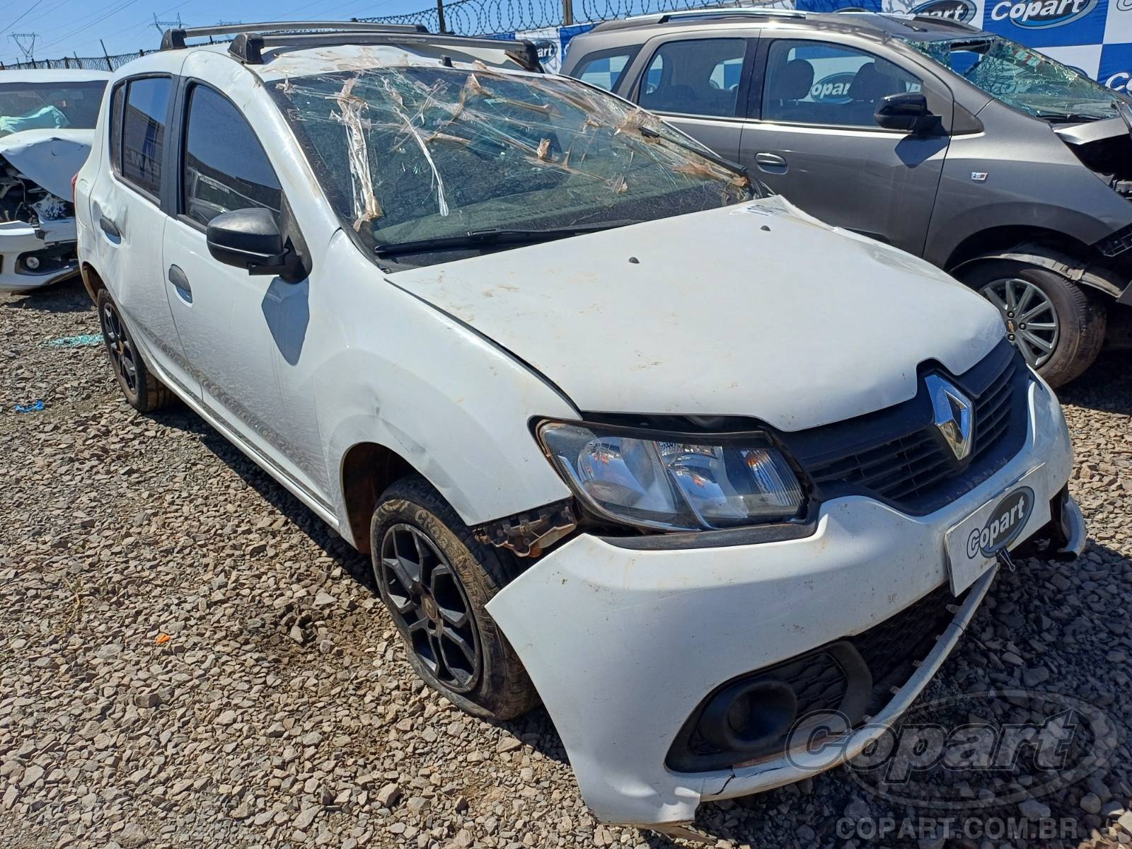 Veículo Renault Sandero 2019 RENAULT SANDERO Autentique 1.0 12V SCe 2019 em leilão