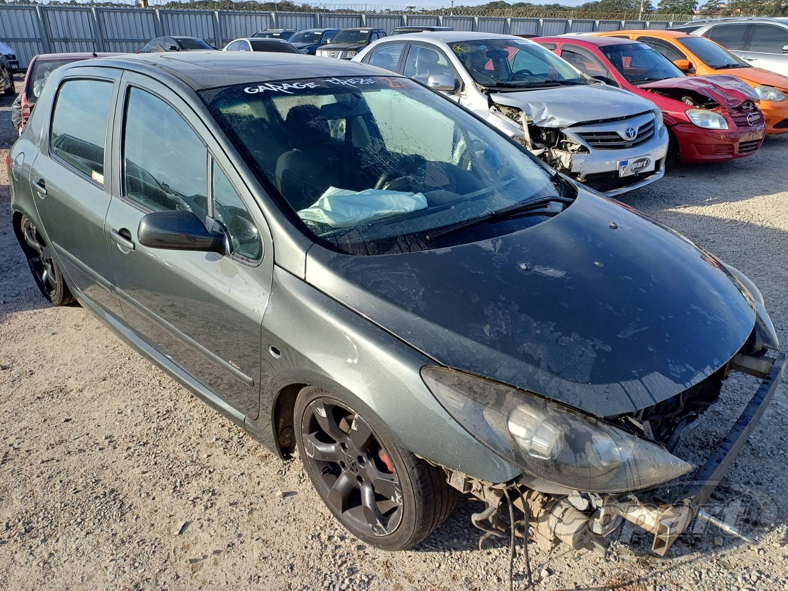 PEUGEOT 307 1.6 16V 2010 Colisão