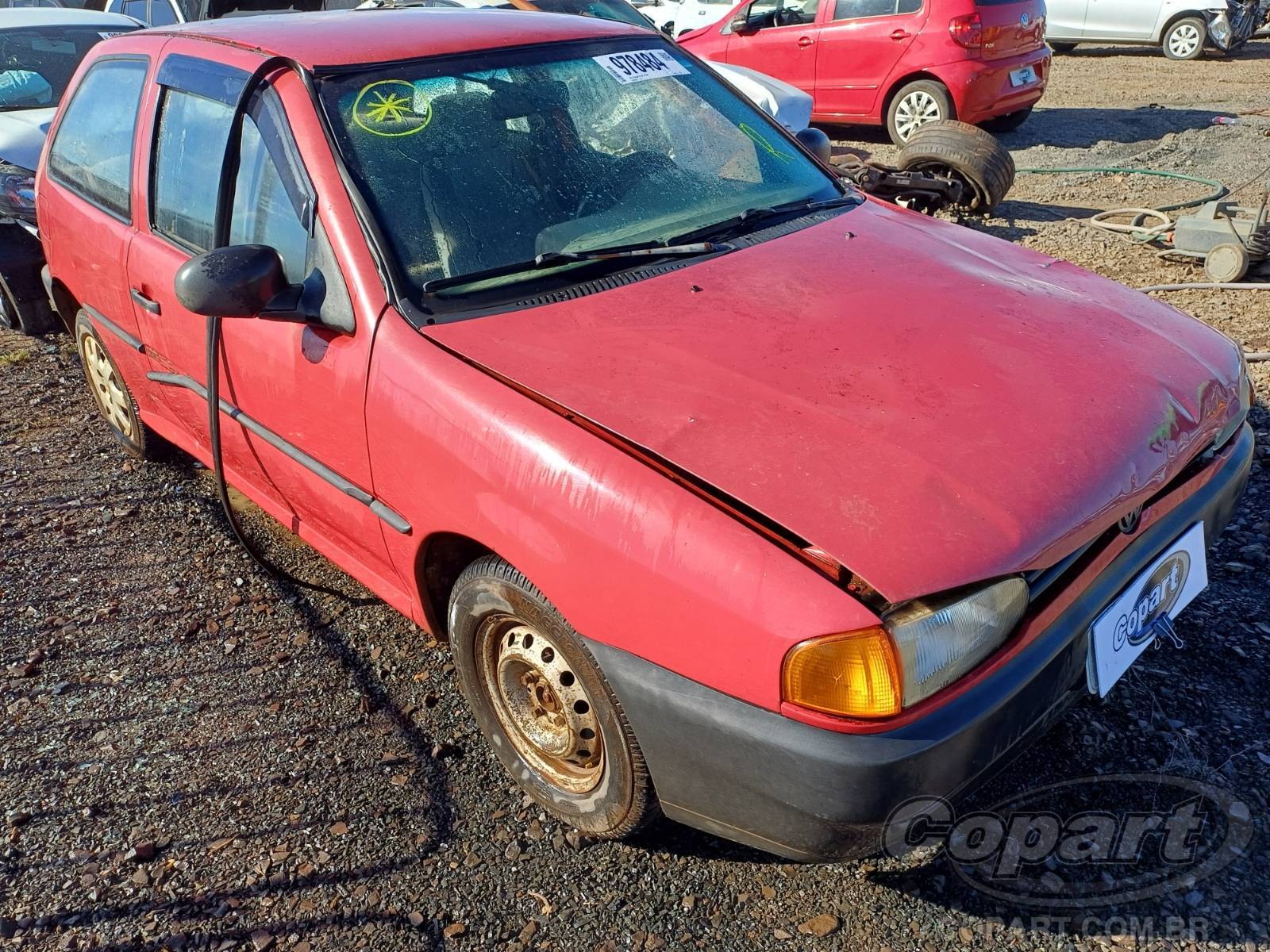 Veículo VW - VolksWagen Gol Volkswagen Gol Mi 1.0 1998 Colisão Pequena Monta 1998 em leilão
