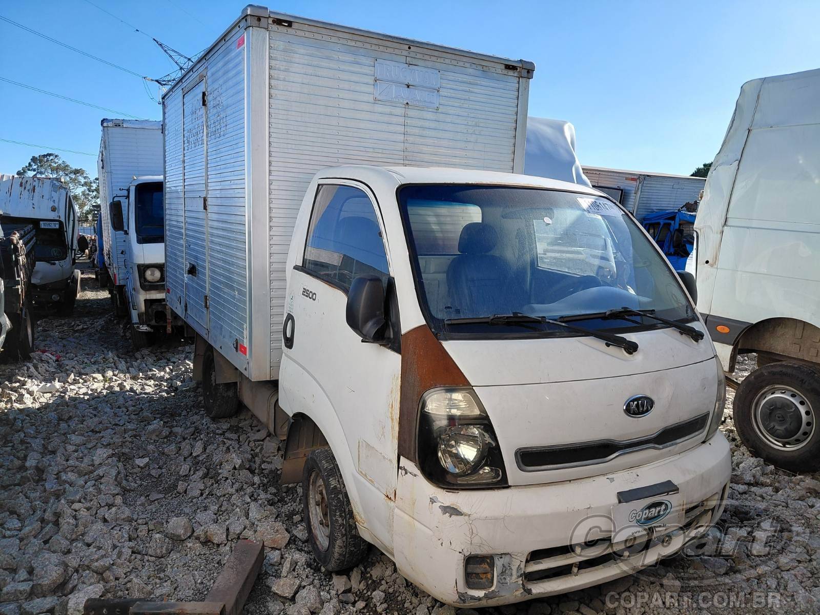 Veículo HYUNDAI Bongo KIA BONGO 2.5 16V TURBO 2013 Recuperado 2013 em leilão