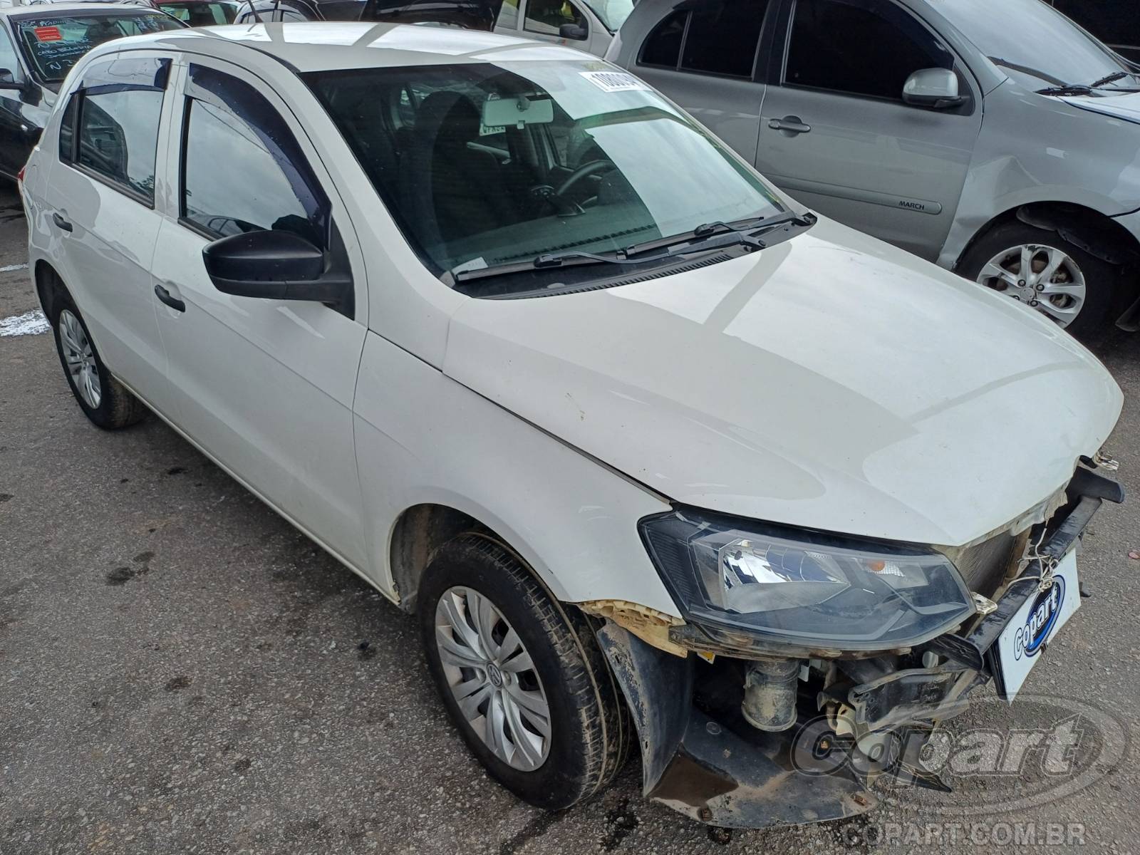 Veículo VW - VolksWagen Gol Volkswagen Gol 2018 Trendline 1.0 12V MPI 2018 em leilão