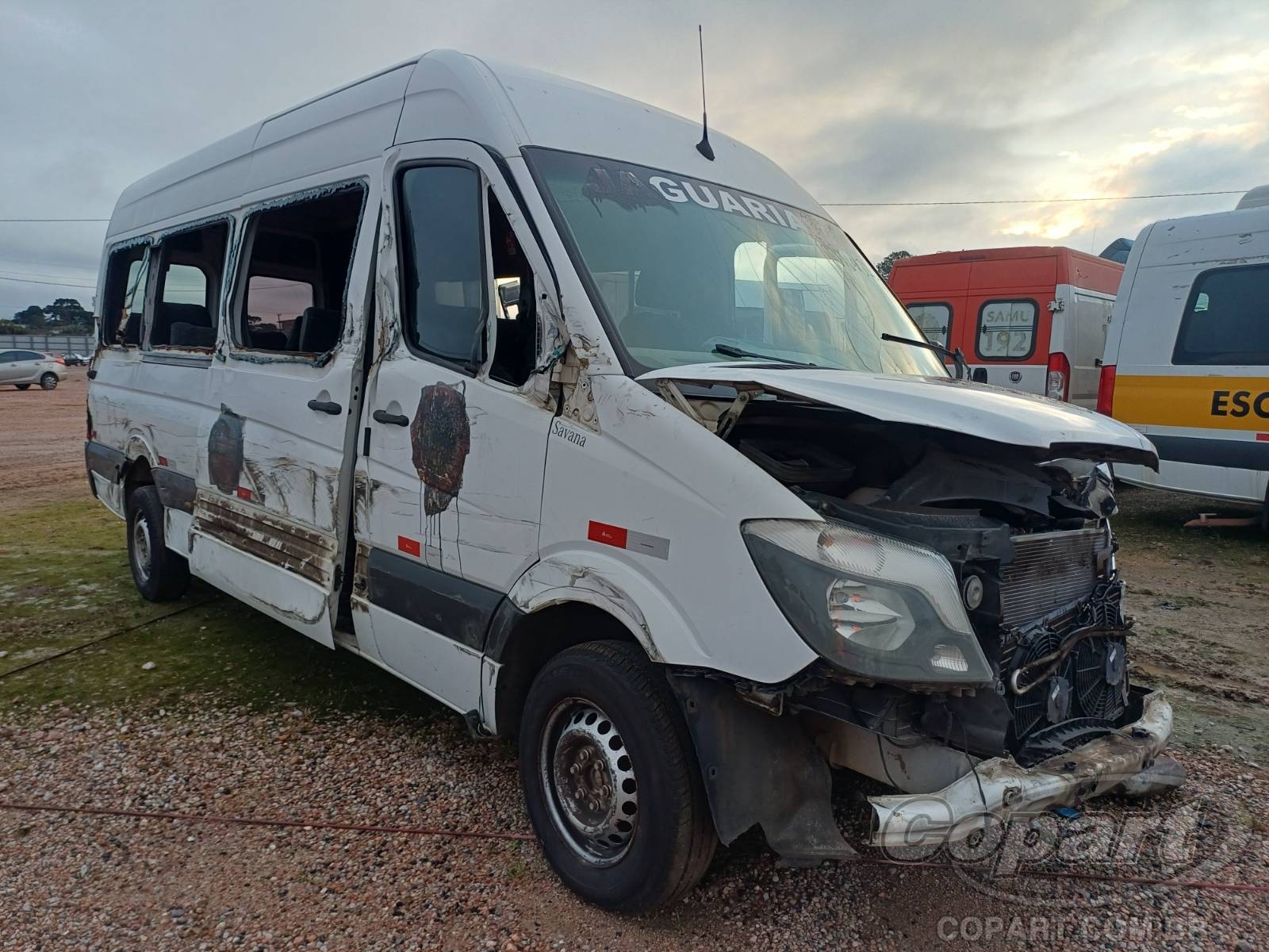 Veículo MERCEDES-BENZ Sprinter Mercedes Benz Sprinter Furgão 313 CDI Street 2.2 BiTurbo 2017 2017 em leilão
