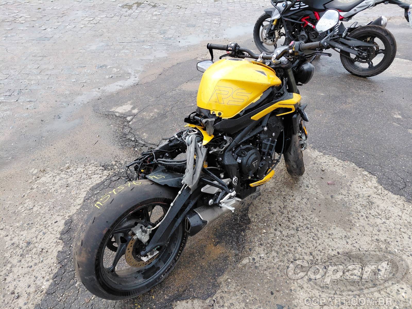 2025 TRIUMPH STREET TRIPLE — leilão em Caçapava/SP (foto 4)