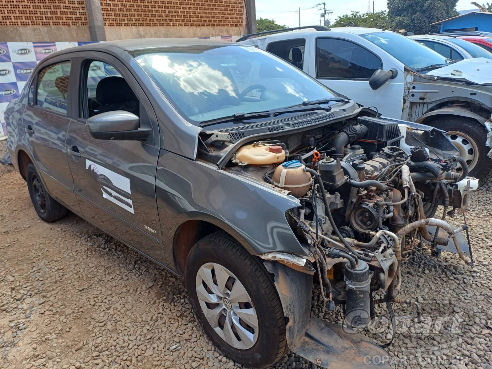 Veículo VW - VolksWagen Volkswagen VOLKSWAGEN VOYAGE 1.6 Total Flex 2013 em leilão