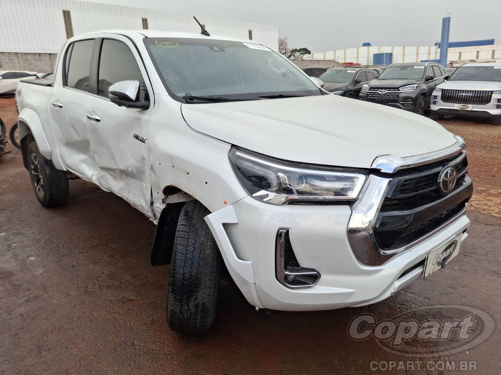 2026 TOYOTA HILUX CD — leilão em Goiânia (Polo Industrial)/GO