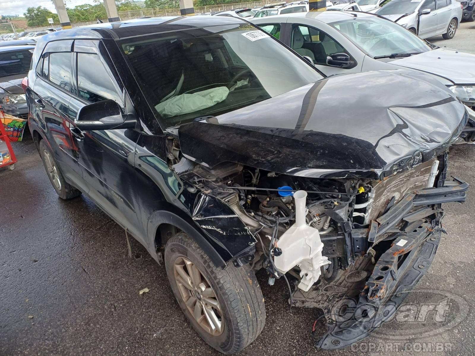 Hyundai Creta Attitude 1.6 16V CVVT 2018 Colisão Frontal