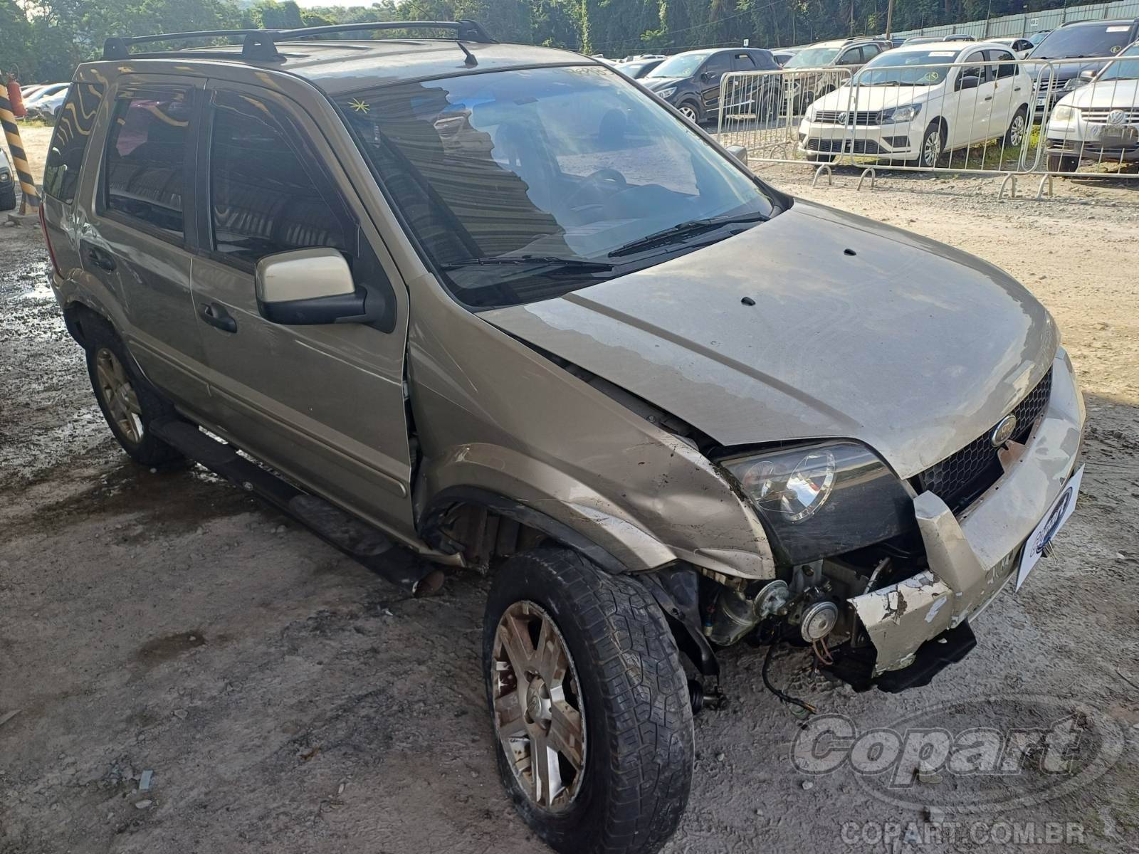 Veículo Ford Ecosport Ford EcoSport XLT 1.6 2007 Colisão Média Monta 2007 em leilão