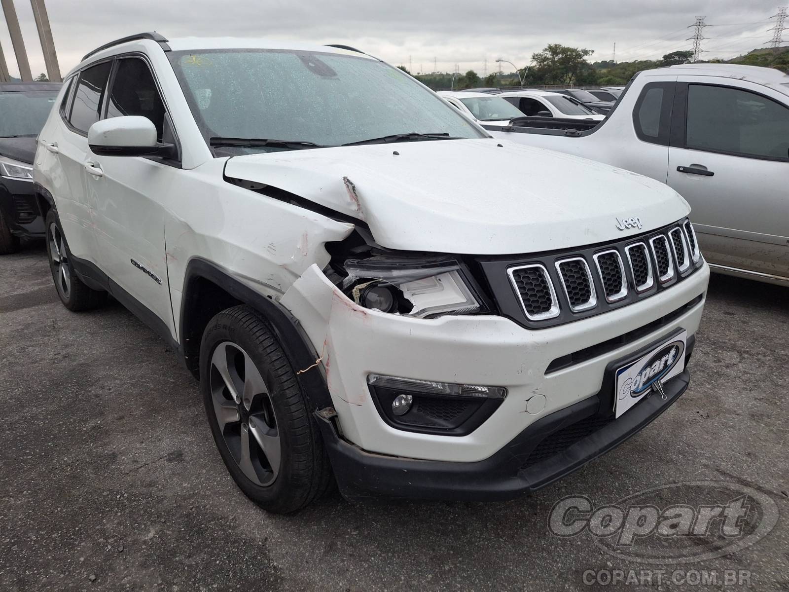 Veículo Fiat Compass JEEP COMPASS 2.0 16V TIGERSHARK 2018 em leilão