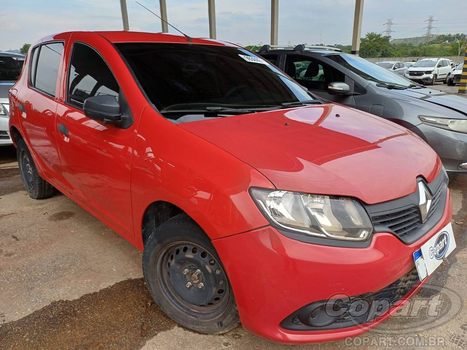 Veículo Renault Sandero RENAULT SANDERO AUTENTIQUE 1.0 16V HI-POWER 2016 2016 em leilão