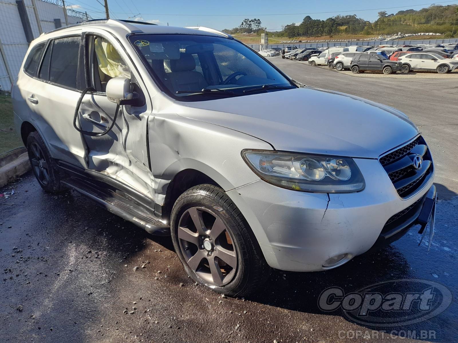Veículo Hyundai Santa Fe HYUNDAI SANTA FE GLS 4WD 2.7 V6 2009 2009 em leilão