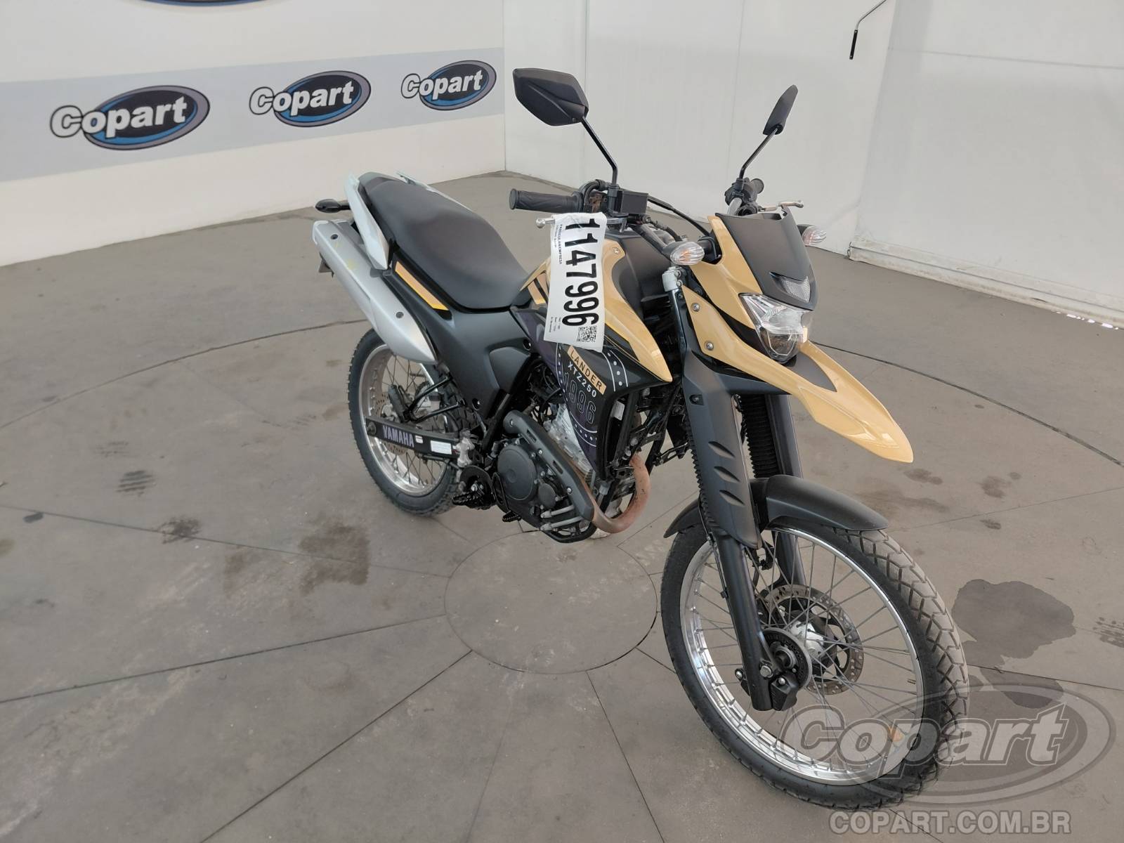 Yamaha XTZ 250 2024 em leilão