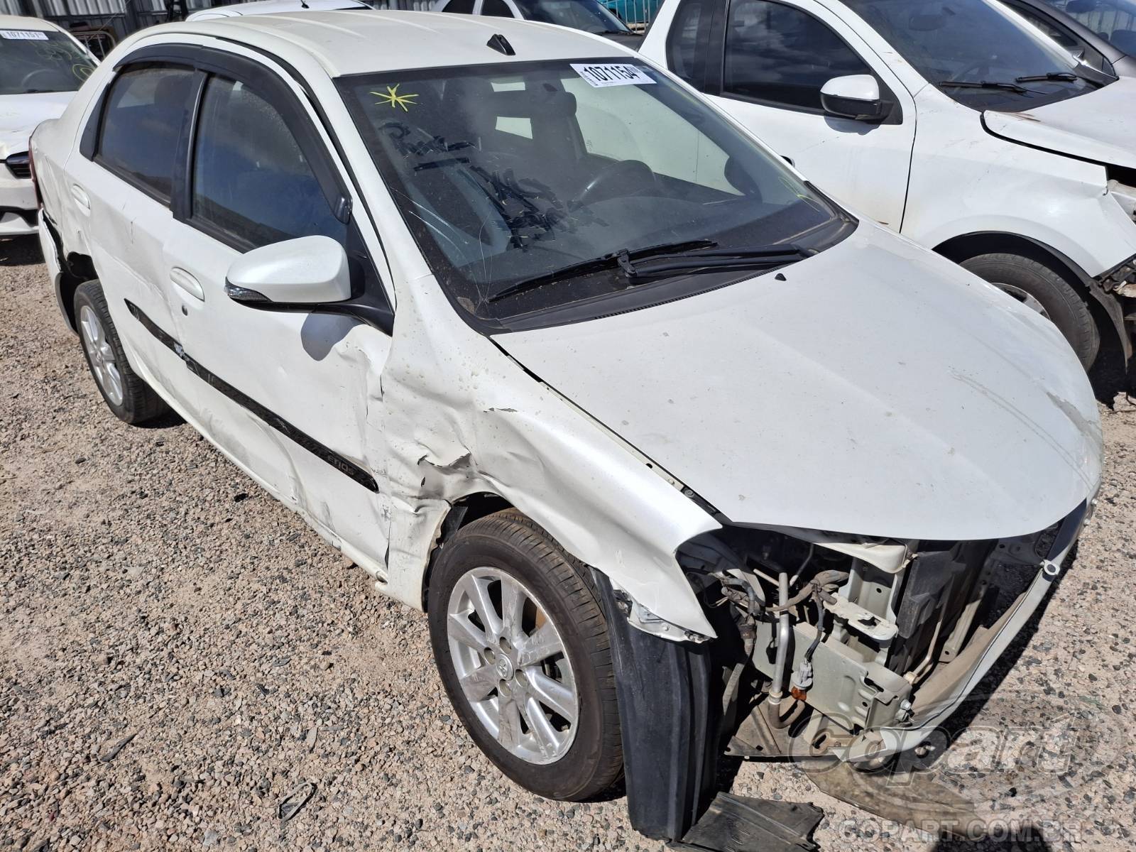 Veículo Toyota Etios 2016 TOYOTA ETIOS SEDA XLS AT 1.5 16V DUAL VVT-I 2017 em leilão
