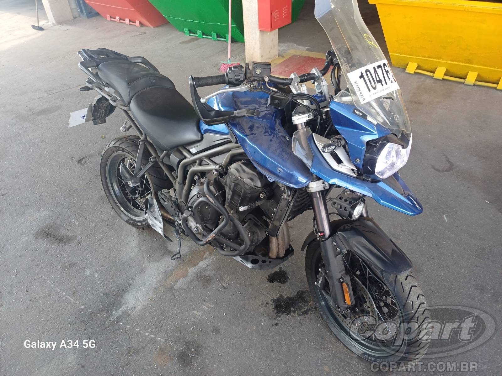 Veículo TRIUMPH Tiger 2017 TRIUMPH TIGER Explorer XCa 1215 2017 em leilão