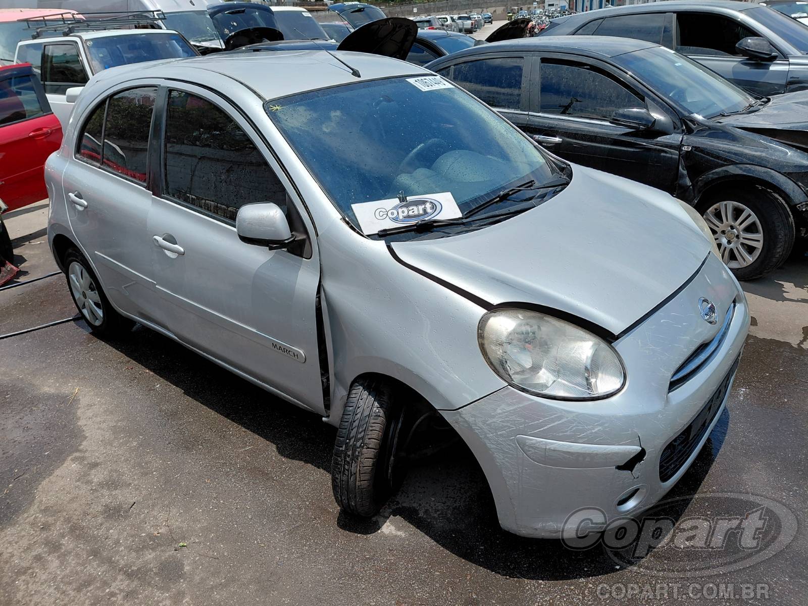 Veículo Nissan March Nissan March S 1.6 16V 2014 2014 em leilão