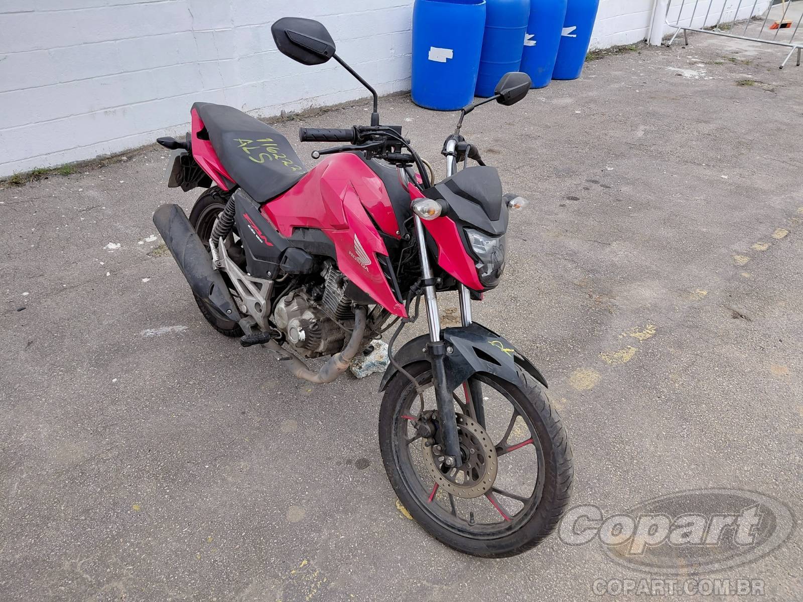2025 HONDA CG 160 — leilão em Caçapava/SP